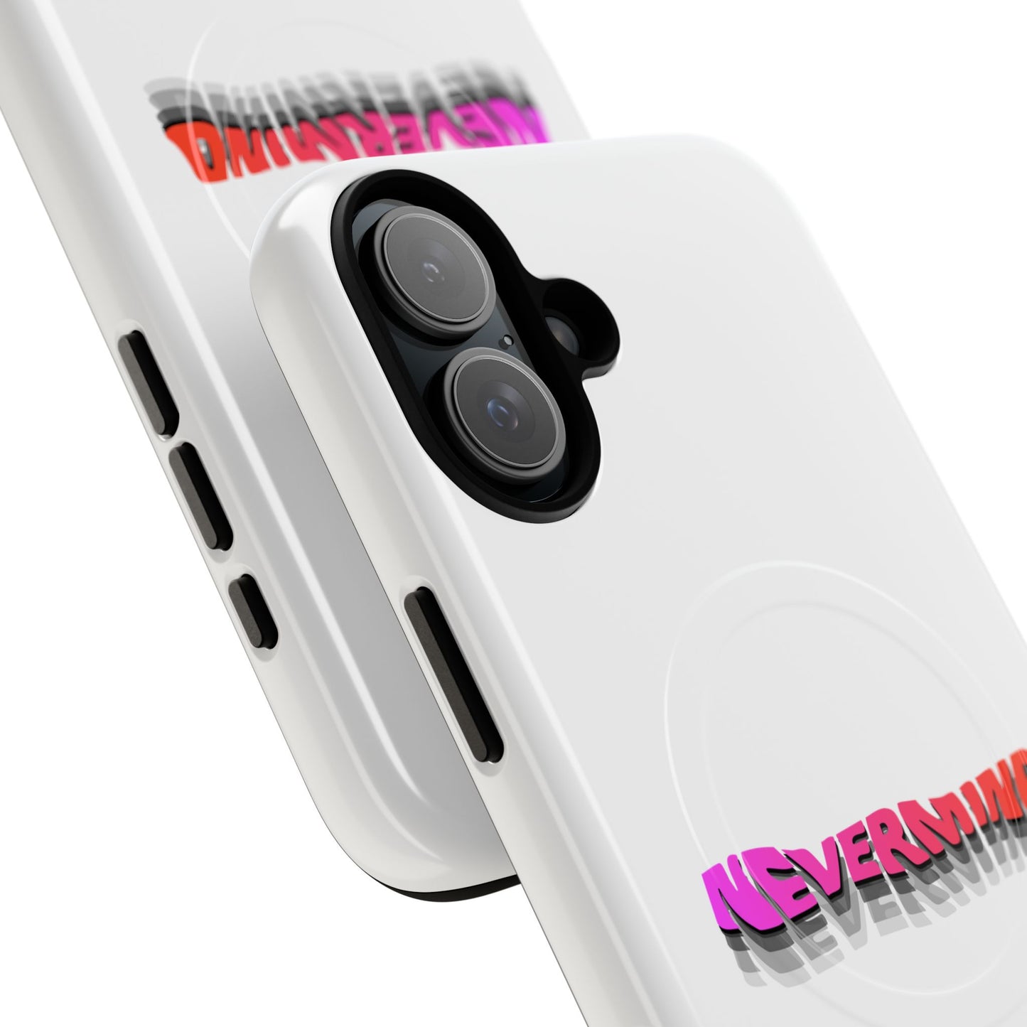 Wavy Groovy Typography Tough Magnetic Case