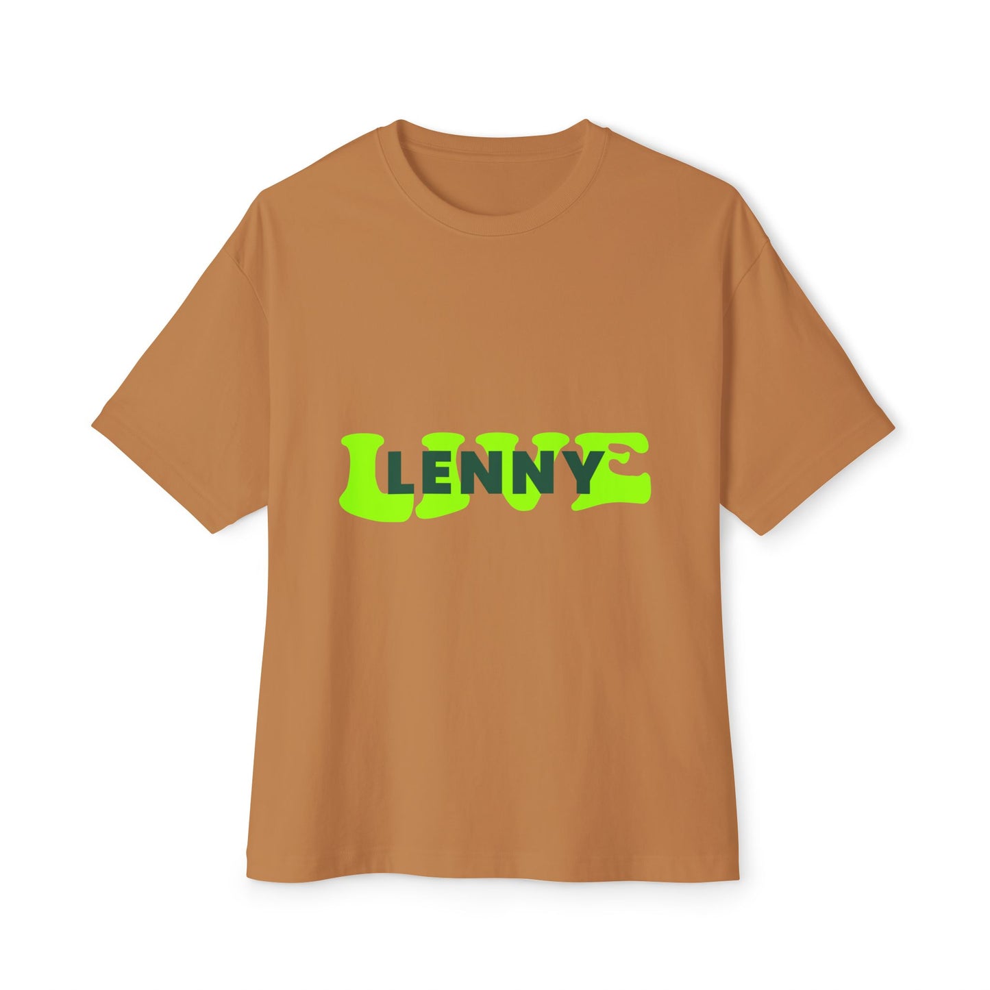 Live Lenny Pop Unisex Oversized Boxy tee