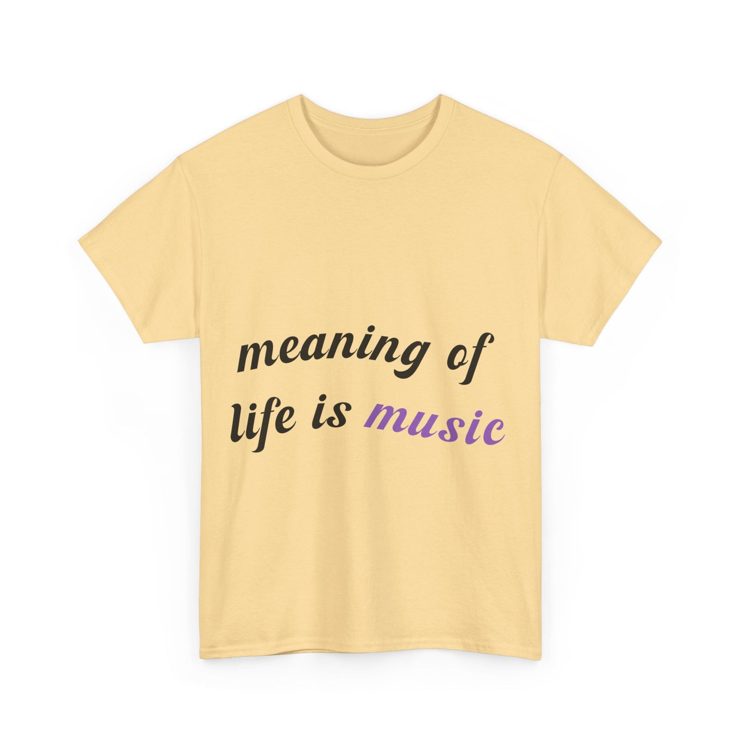 Feel the Music Vibe Unisex Heavy cotton tee