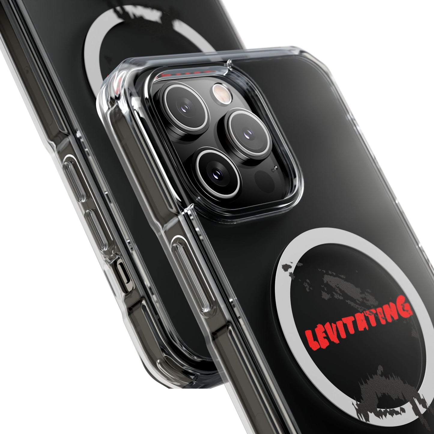 Levitating Vibes Magnetic Clear Impact case