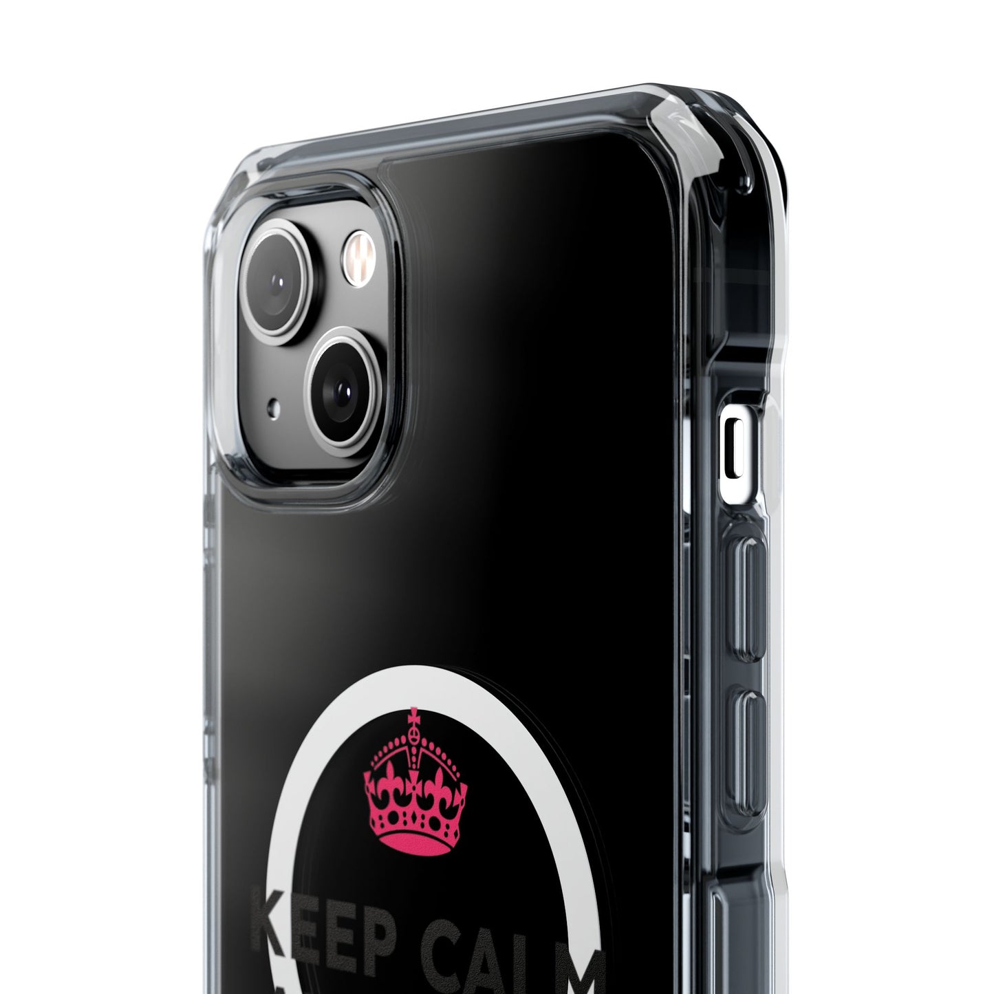 Crown over Katy Perry Signature” Magnetic Clear Impact cases