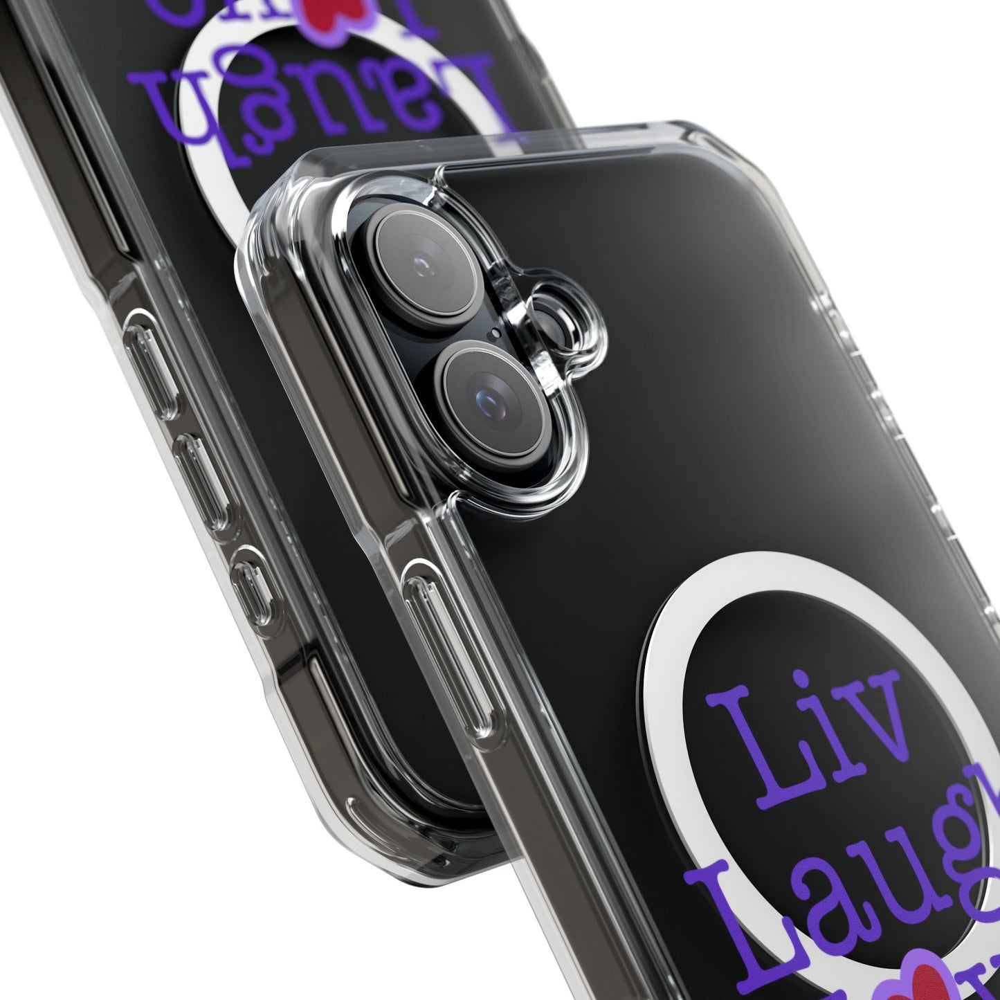 Liv Laugh Love Magnetic Clear Impact Case