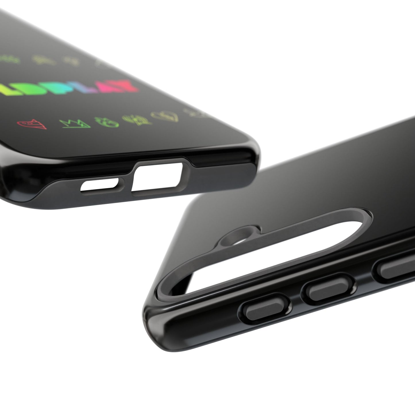 Premium Tough Case for Samsung S21 to S25 Ultra Showcasing Coldplay’s Signage