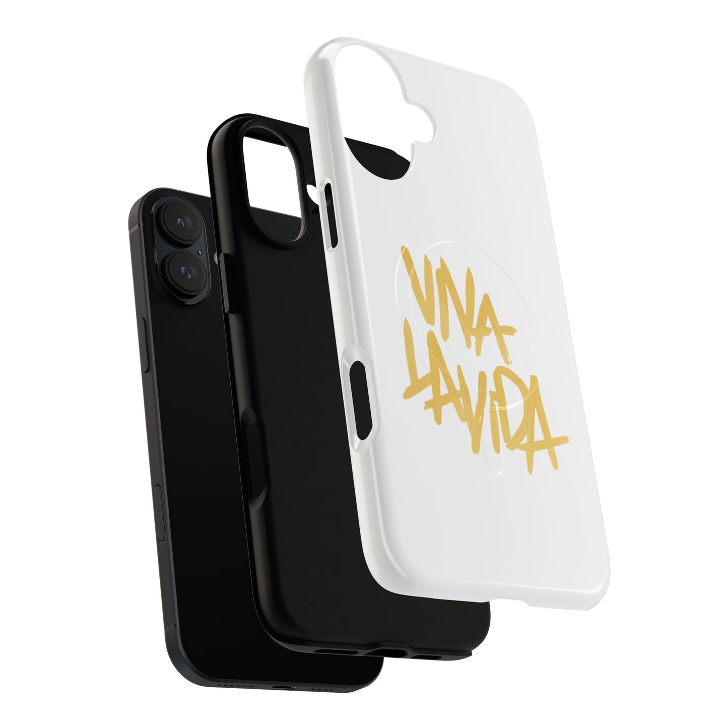 Golden Brush Script Tough Magnetic Case