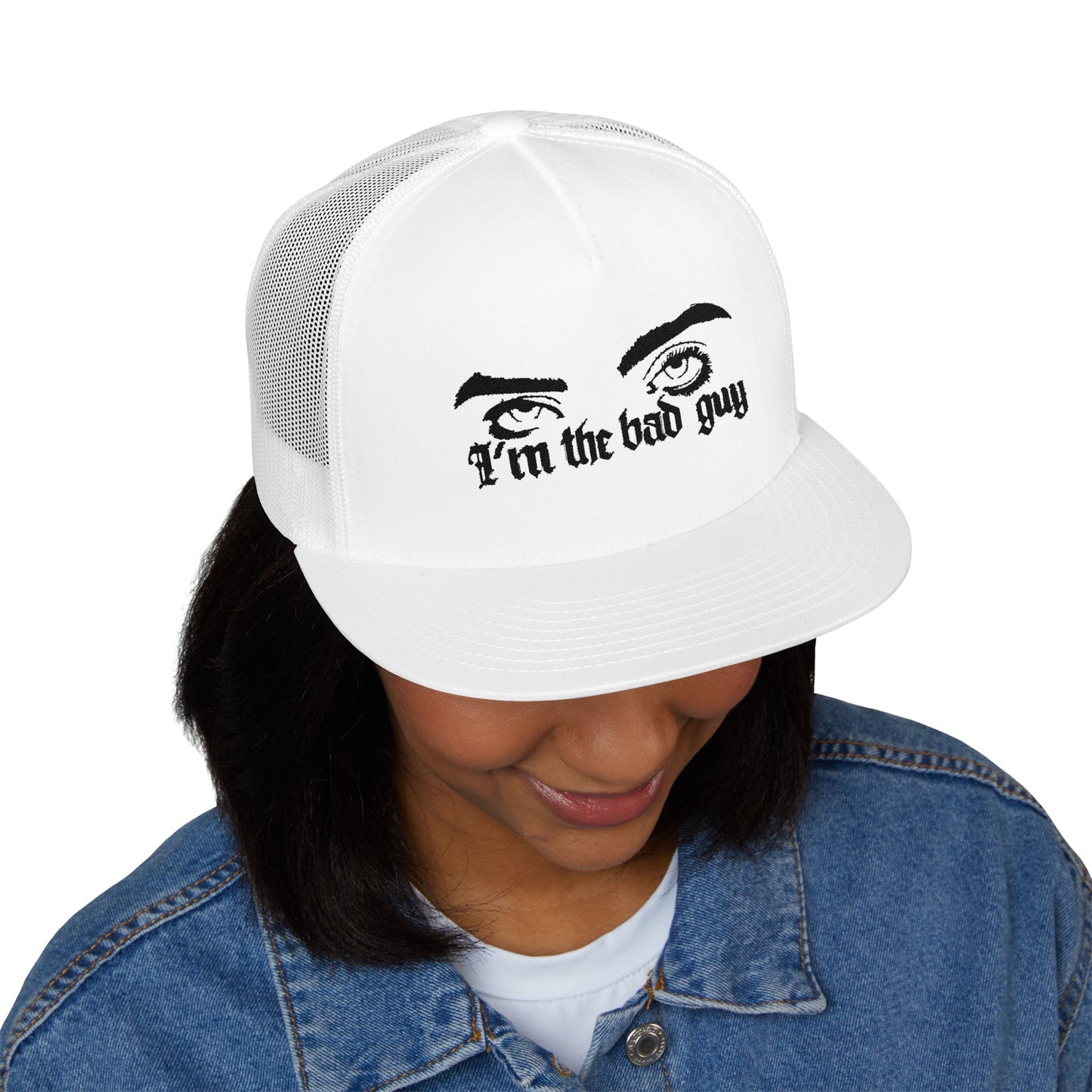 Eyes & Shadows Gothic Trucker Cap