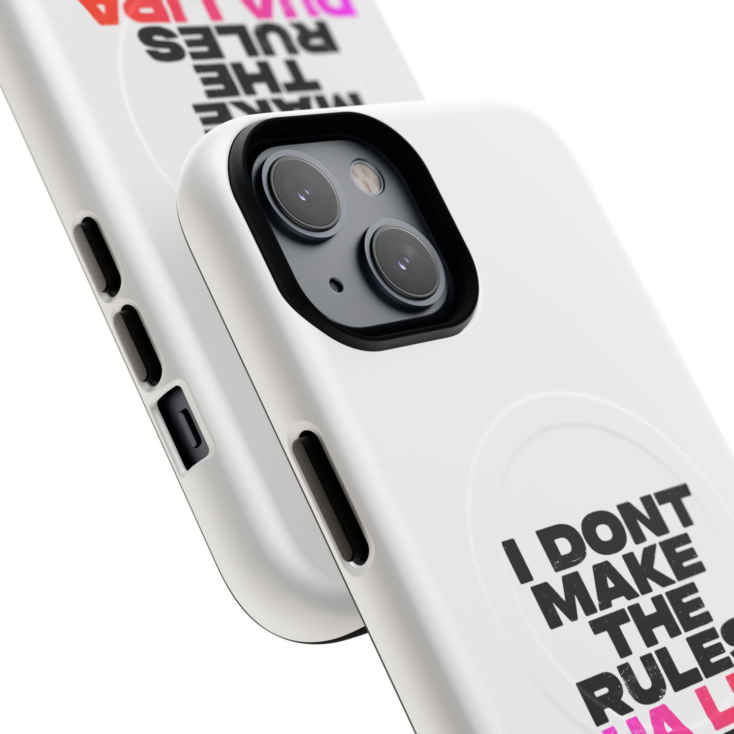 Retro Fade Letter Tough Magnetic Case
