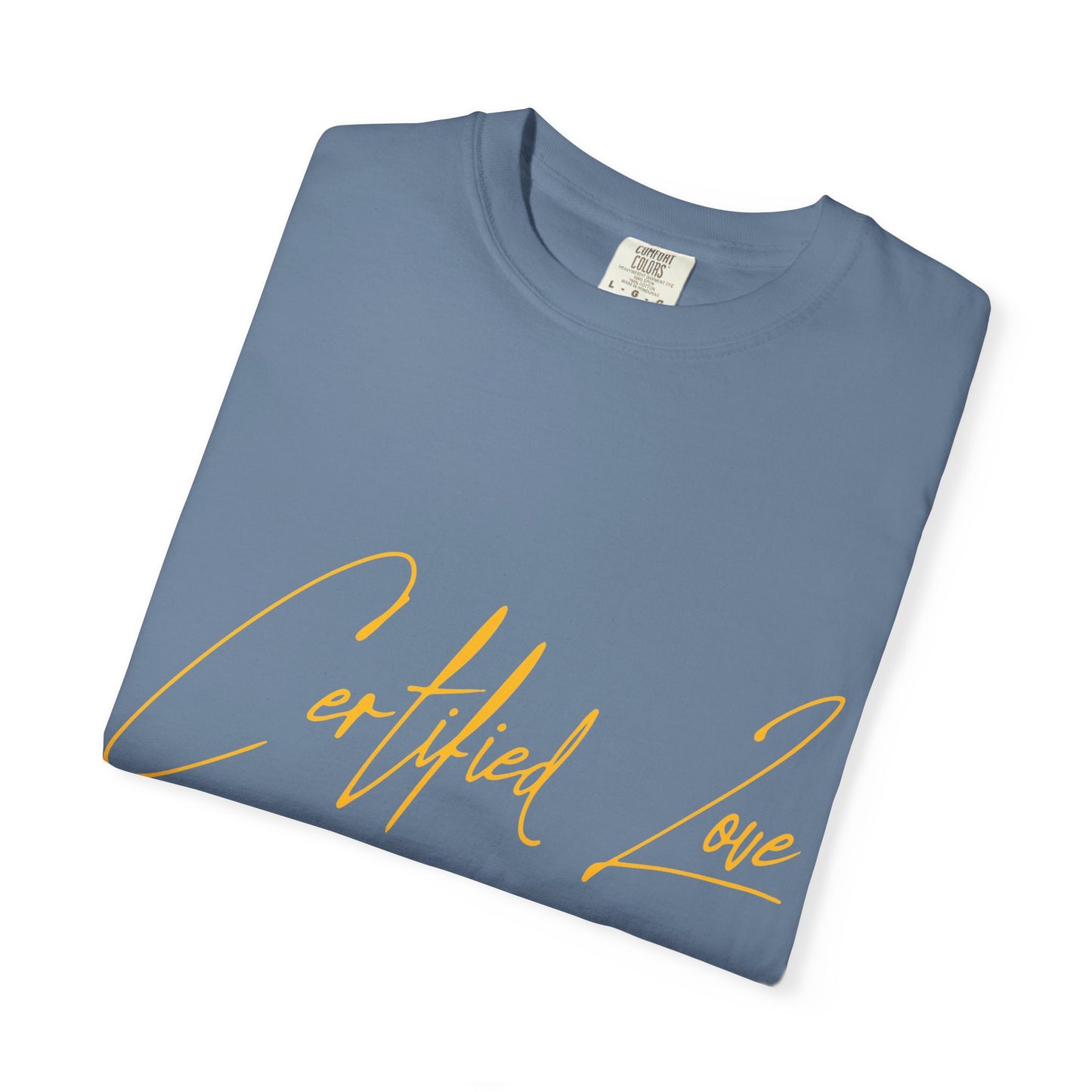 Certified Lover Boy Script Dyed Tshirt