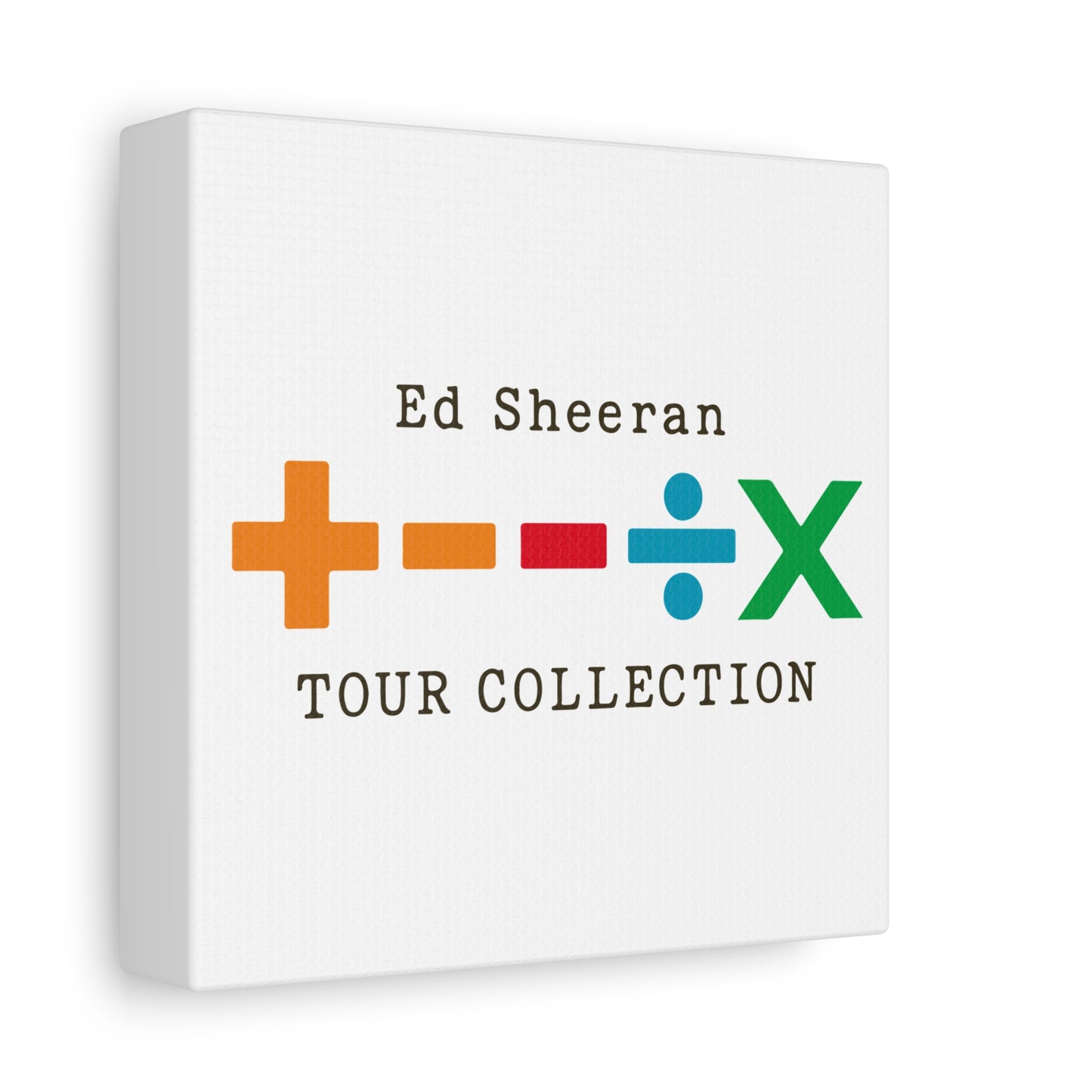 Matte Stretched Canvas, 1.25" Depth – Ed Sheeran Edition