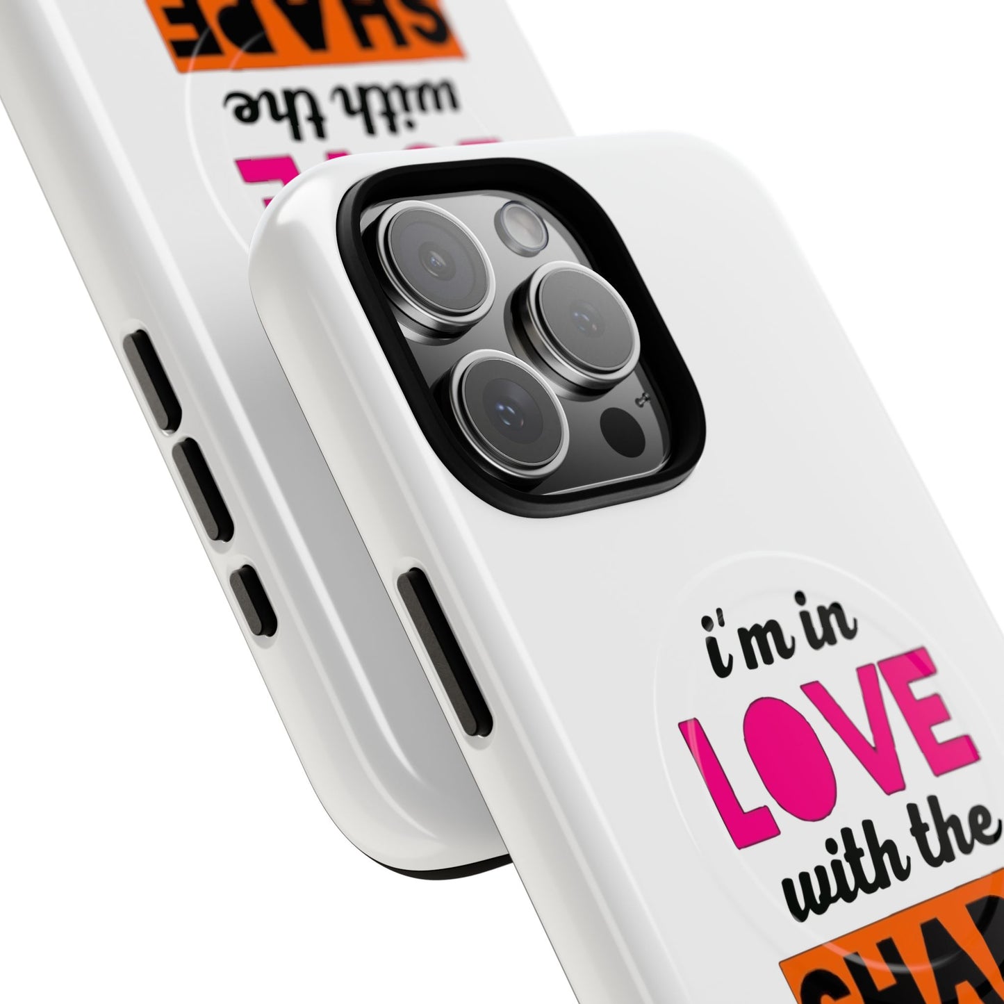 Orange Divide Symbol Tough Magnetic case