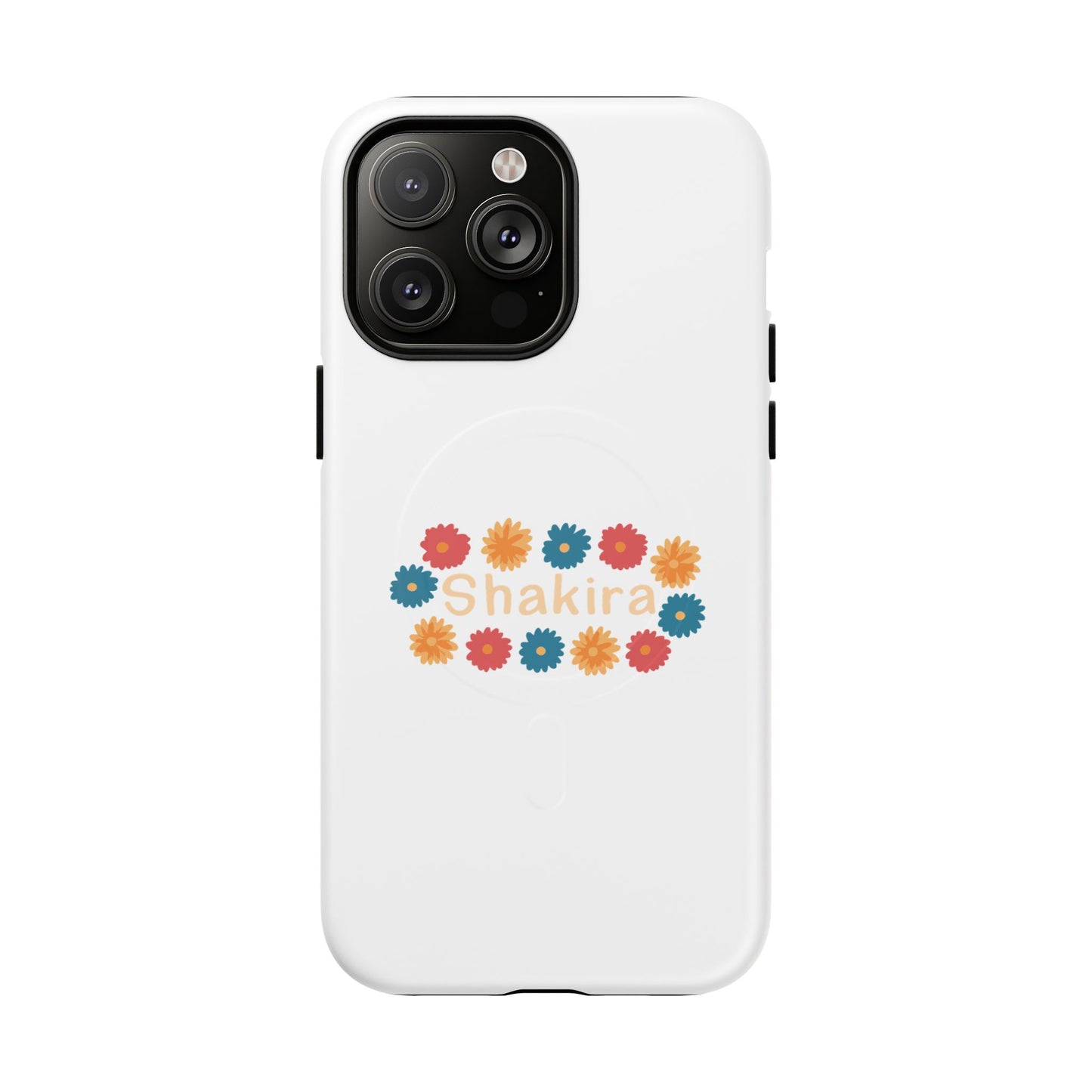 Retro Floral Groove Tough Magnetic case