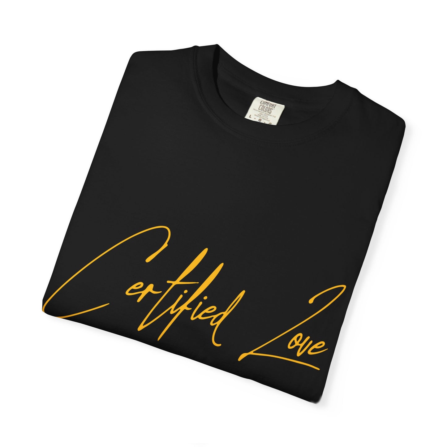 Certified Lover Boy Script Dyed Tshirt