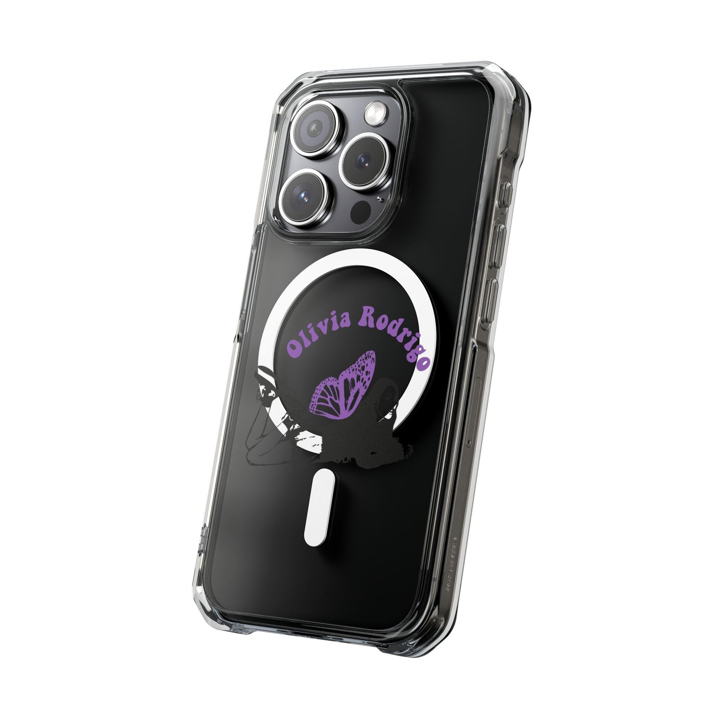 Olivia Rodrigo Butterfly Arc Magnetic Clear Impact Case