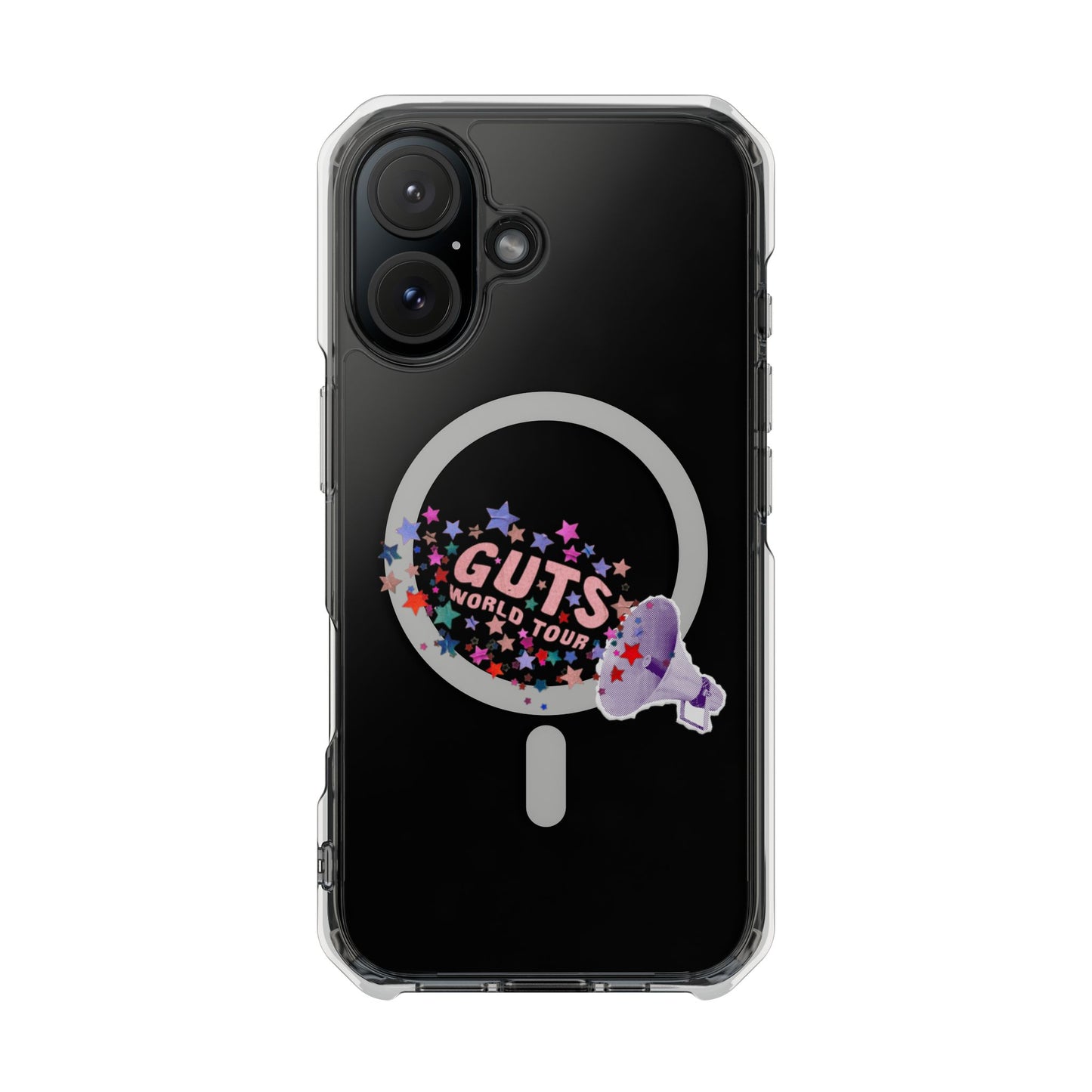 Guts World Tour Megaphone Magnetic Clear Impact Case
