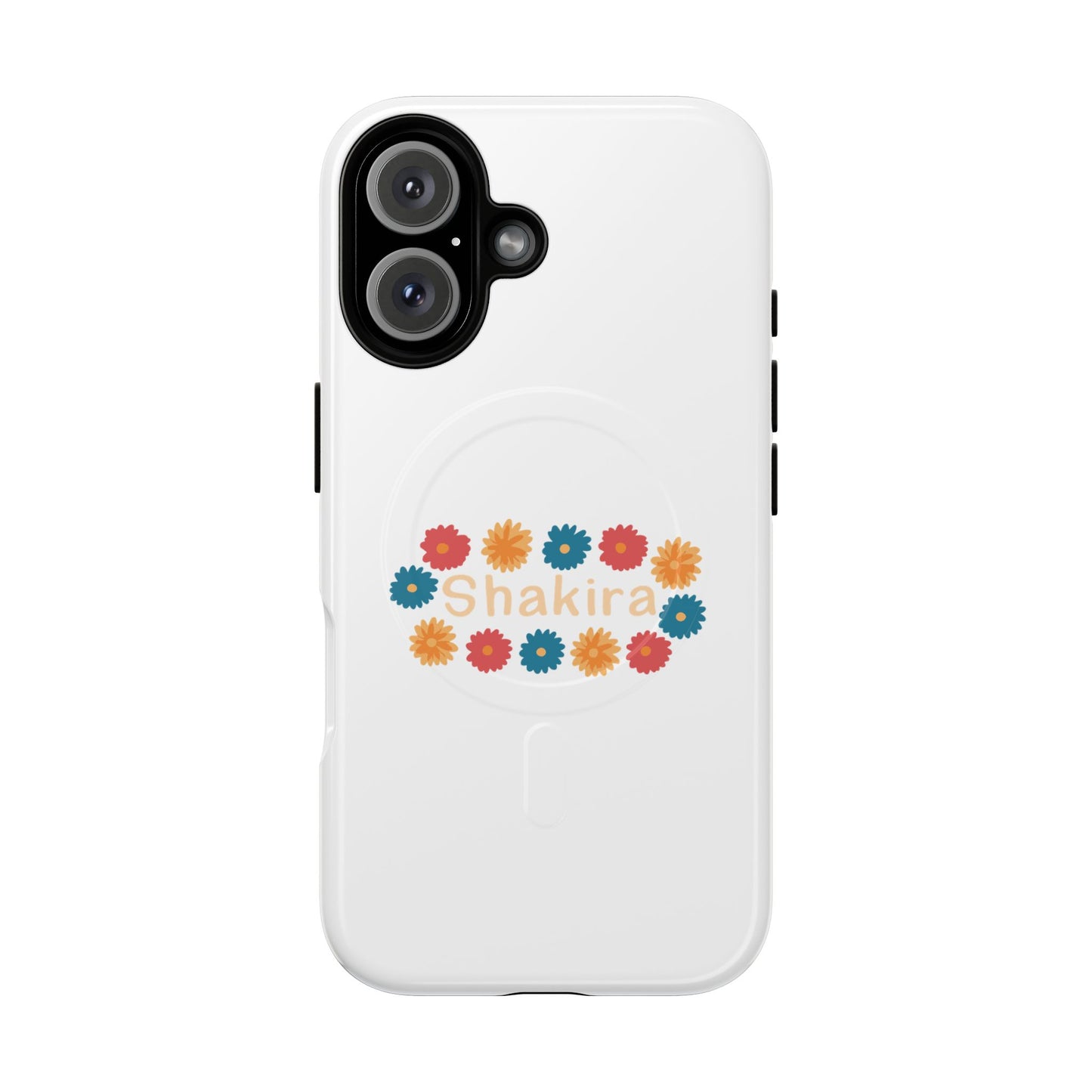 Retro Floral Groove Tough Magnetic case