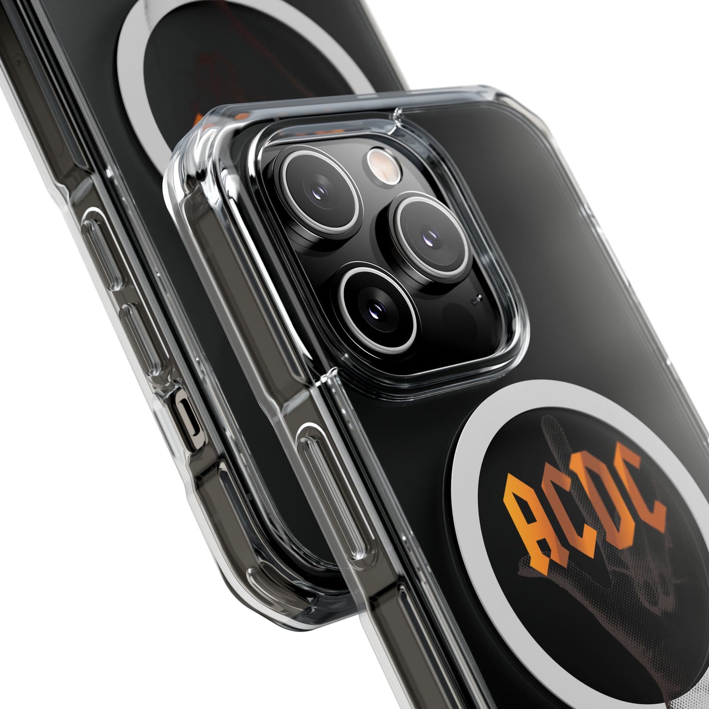 Retro Thunderbolt Magnetic Clear Impact case