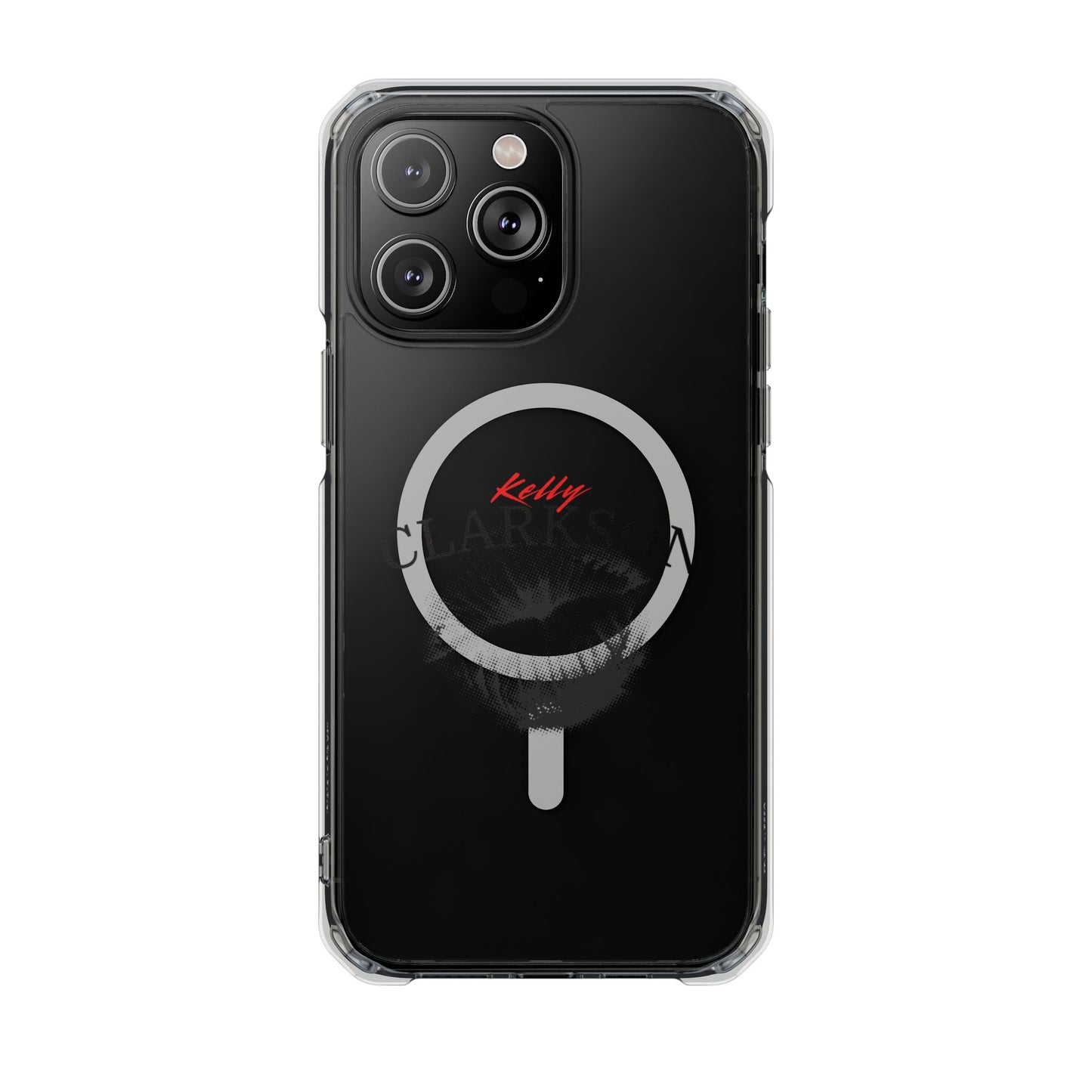 Retro Kiss Sound Magnetic clear Impact Case