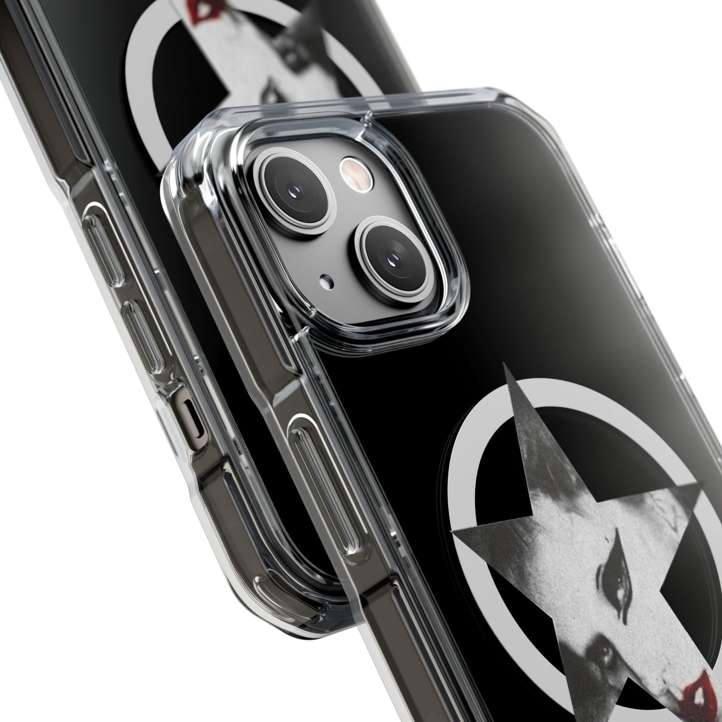 Born This Way Star Face Magnetic clear case