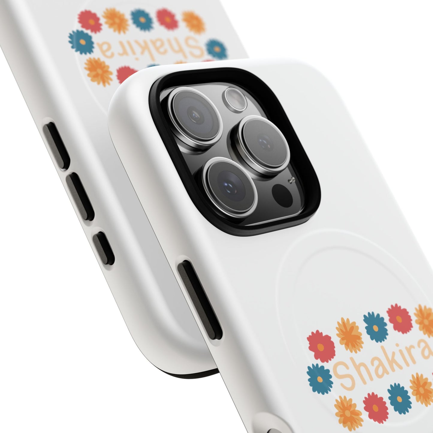 Retro Floral Groove Tough Magnetic case