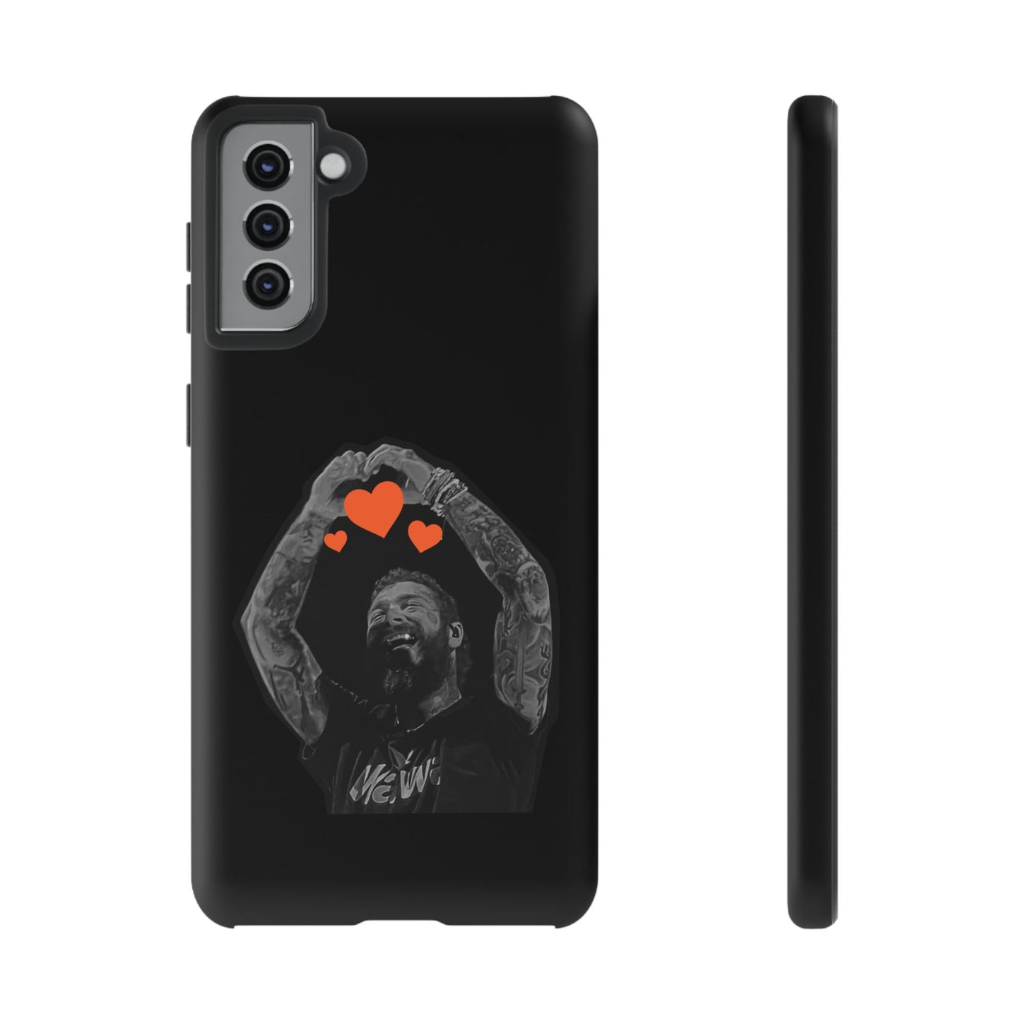 Tough Samsung Case (S20–S25) – Post Malone Heartfelt Wishes