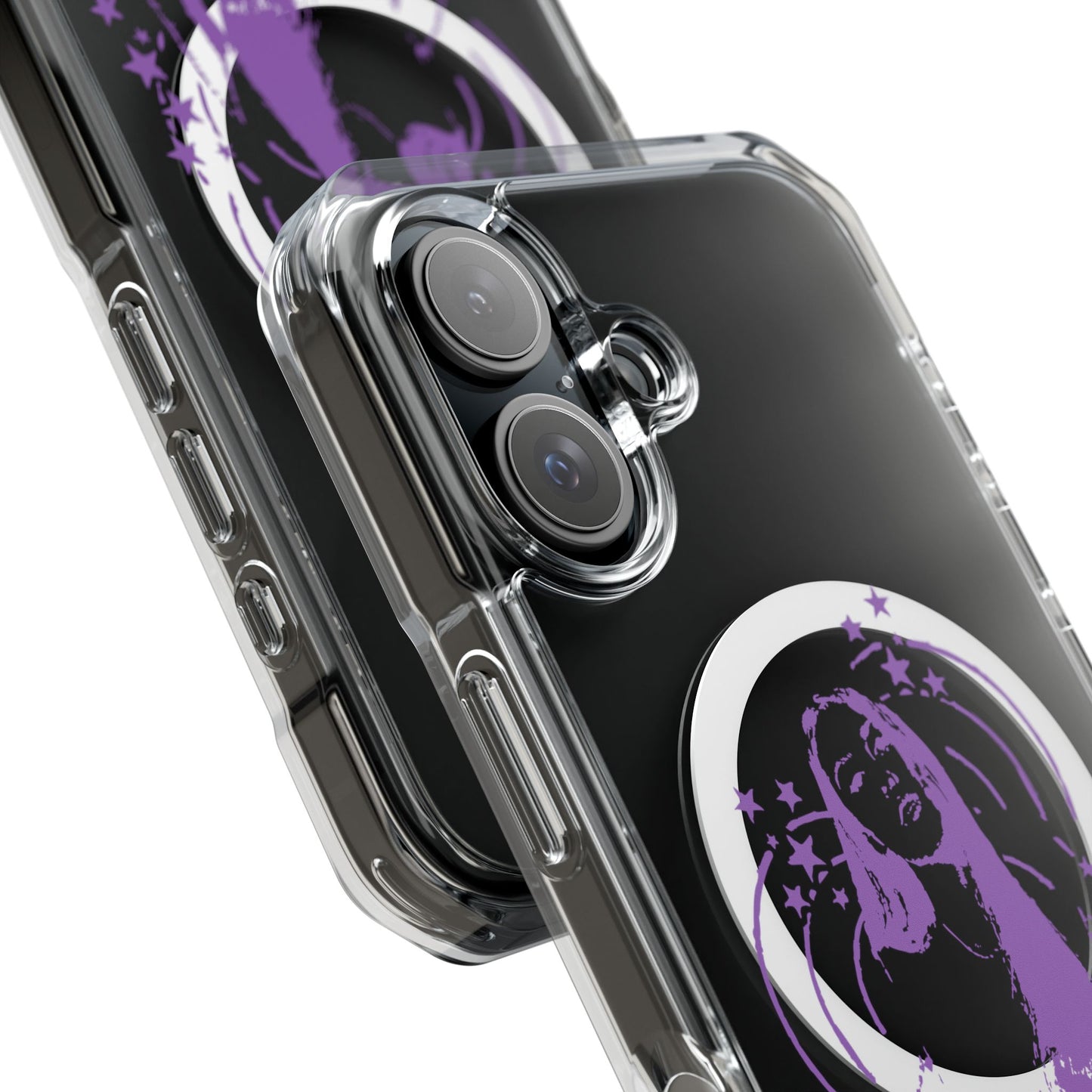 Olivia Rodrigo Star Portrait Magnetic Clear Impact Case