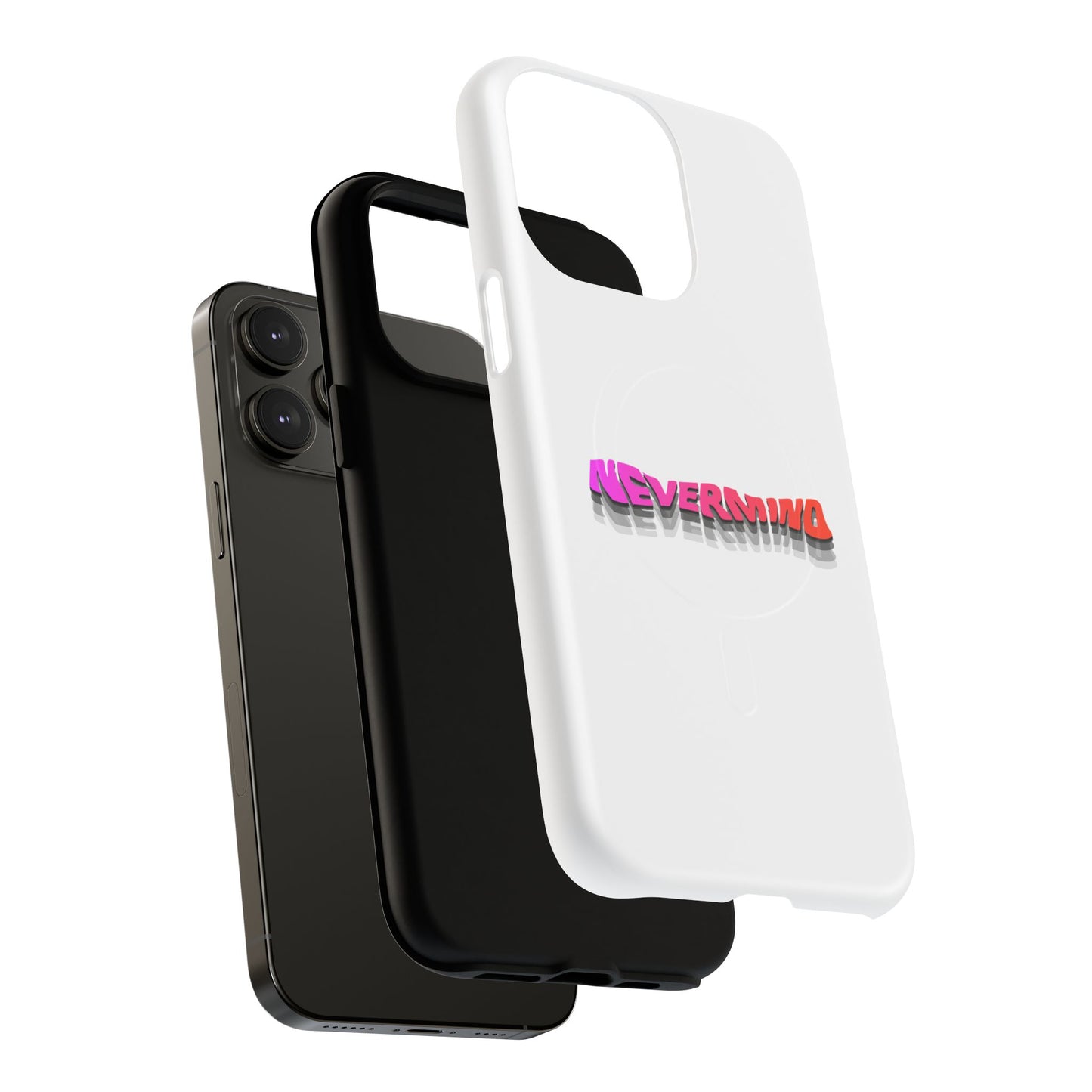 Wavy Groovy Typography Tough Magnetic Case