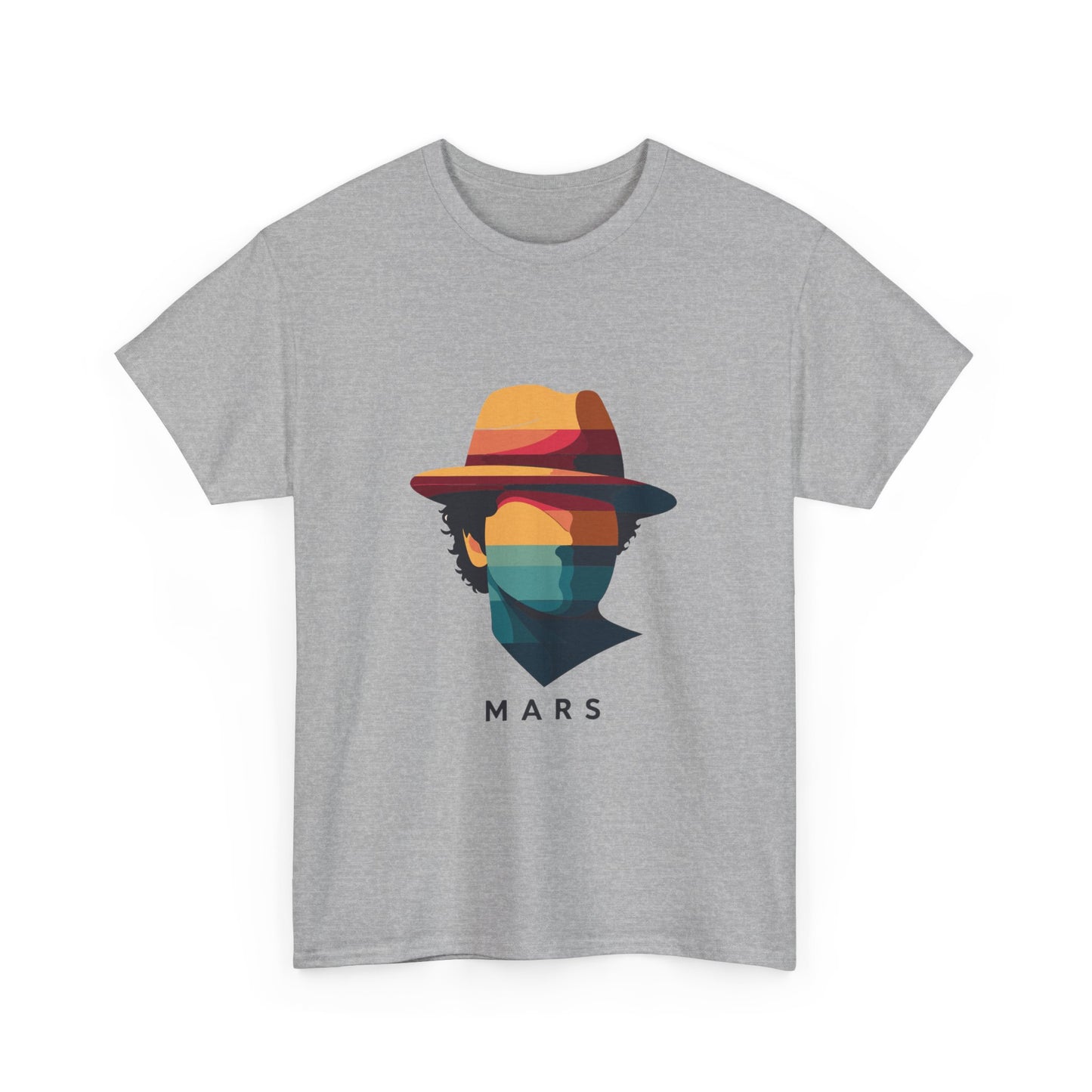 Funk Shadow Portrait Unisex Heavy cotton Tee