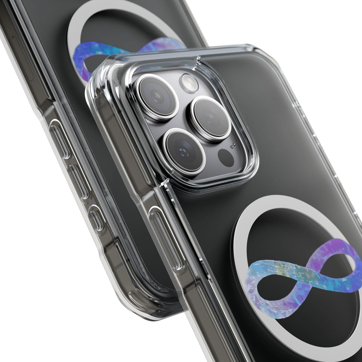 Cosmic Infinity Loop Magnetic Clear Impact case