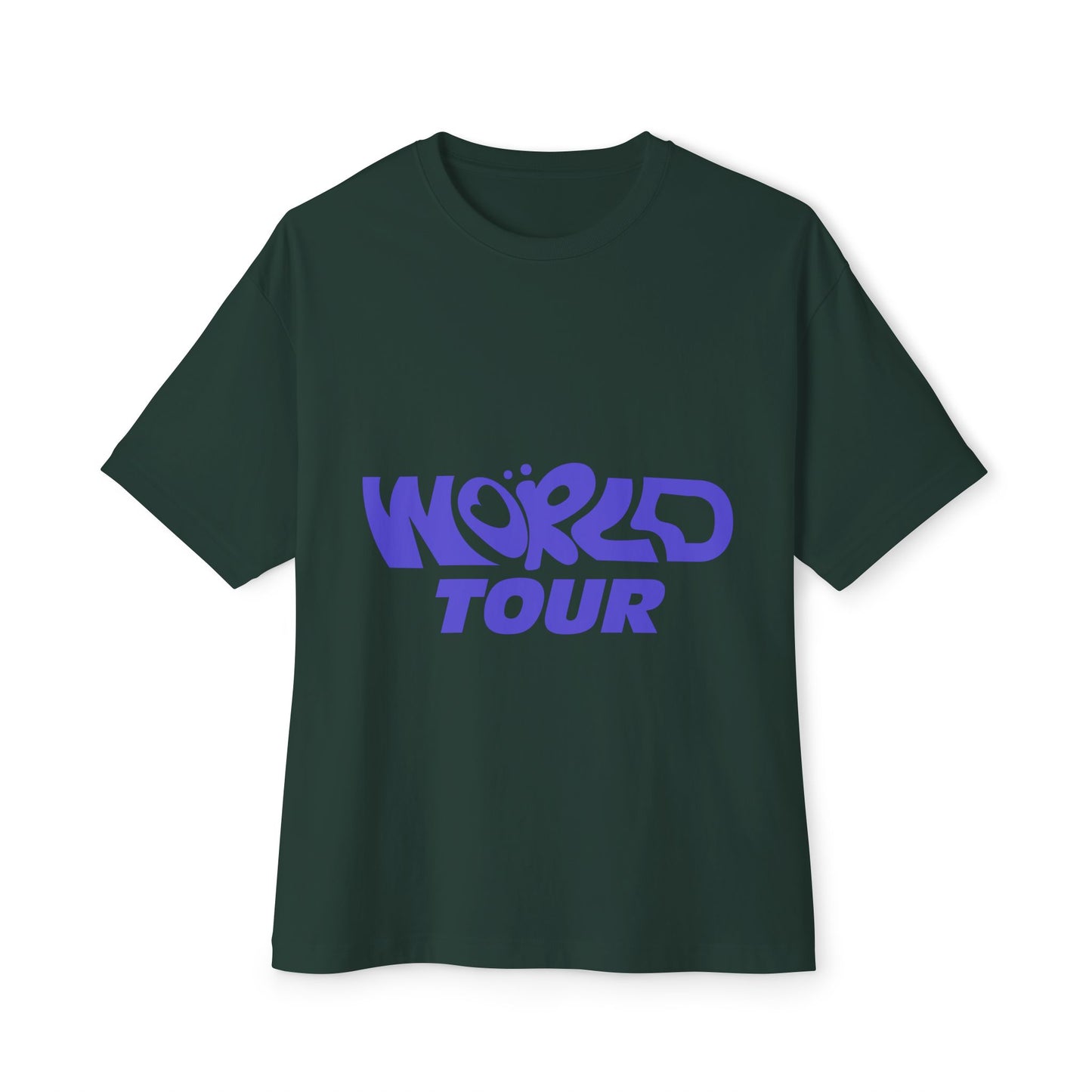 World Tour Bubble Letter-Oversized Tee