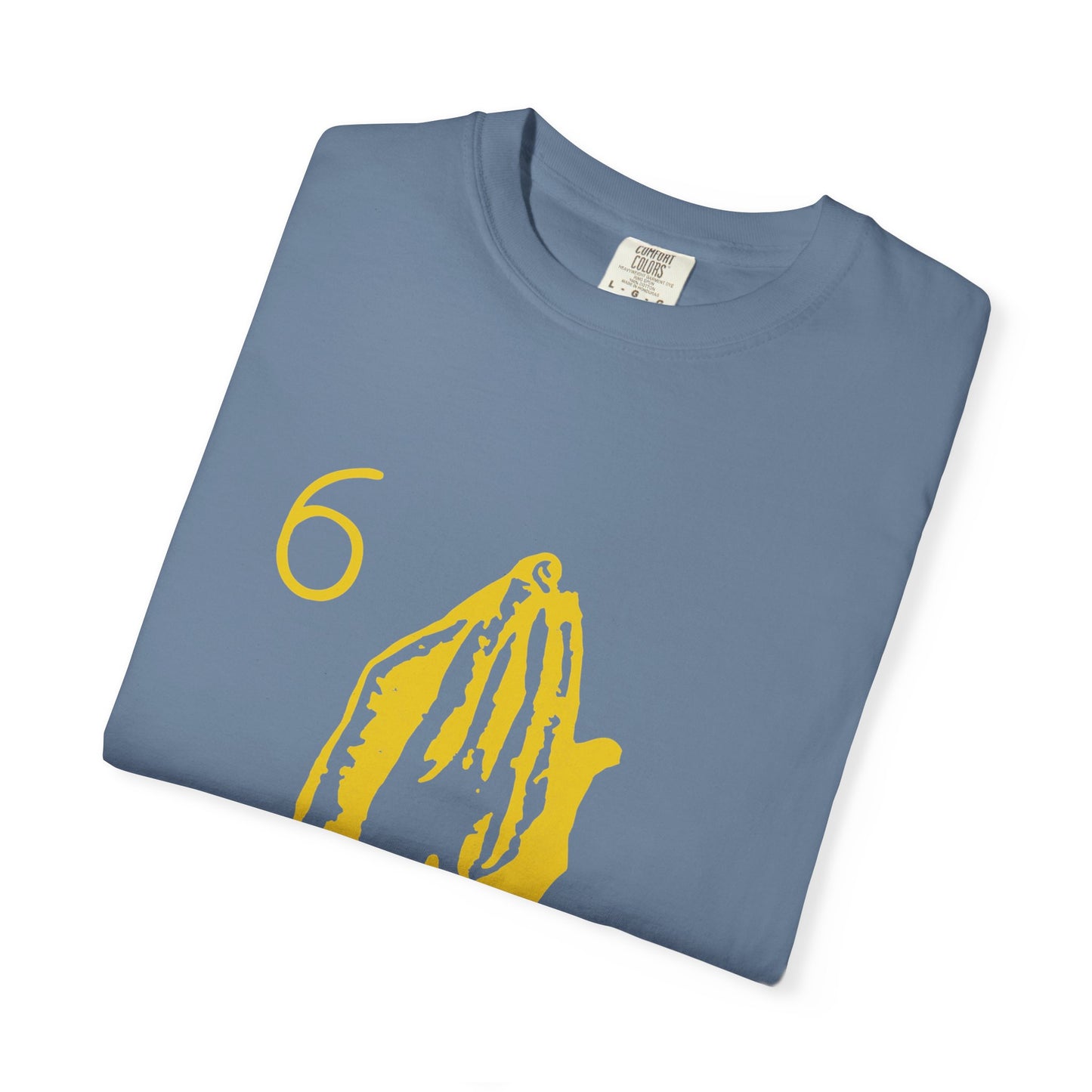 6 God Prayer Hands Dyed Tshirt
