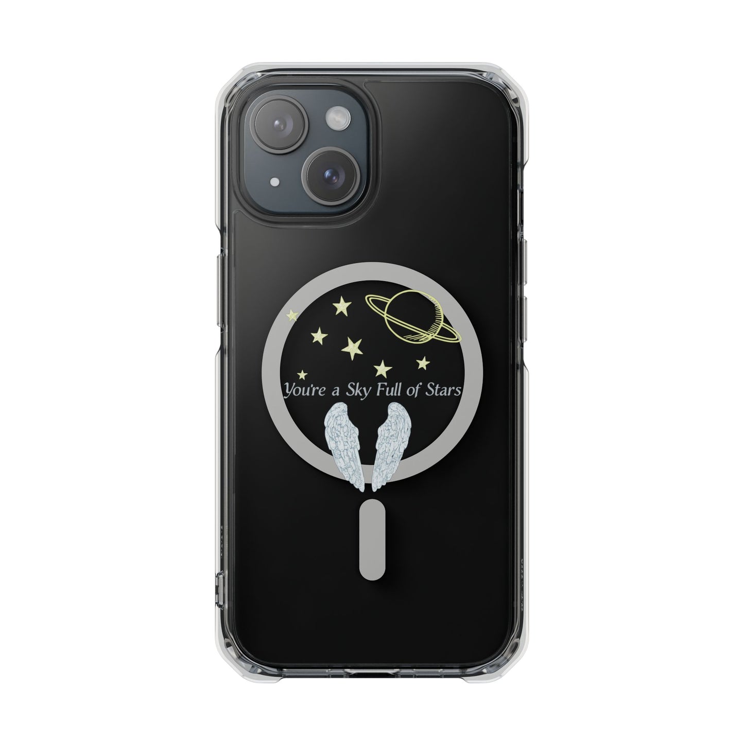 Starry Sky Wings Magnetic Clear Impact case