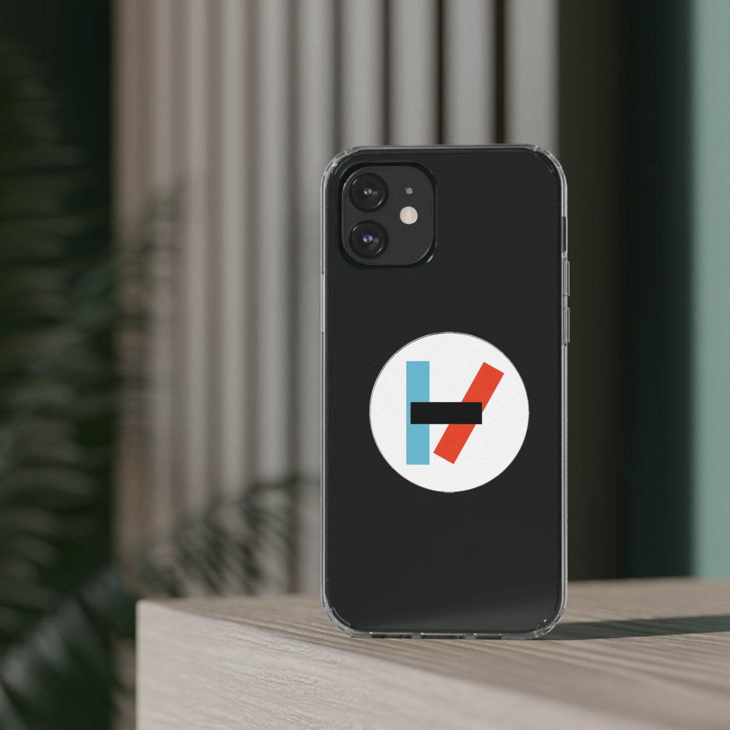 Circle Flame Clear Case