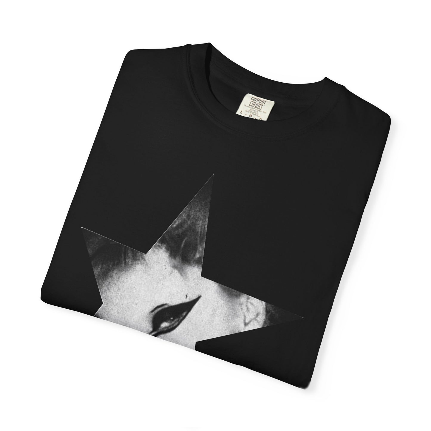 Born This Way Star Face-Unisex Dyed Tshirt