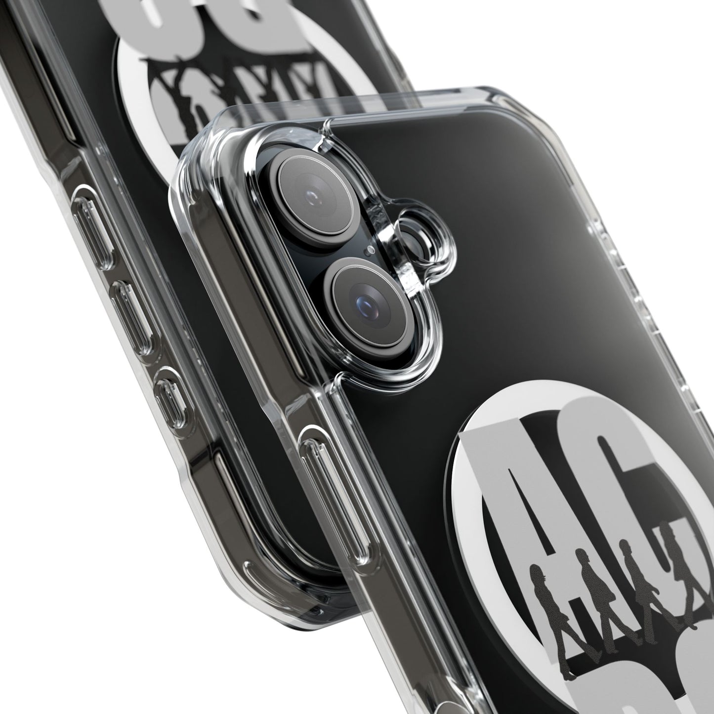 Retro Walk Rock Magnetic Clear Impact case