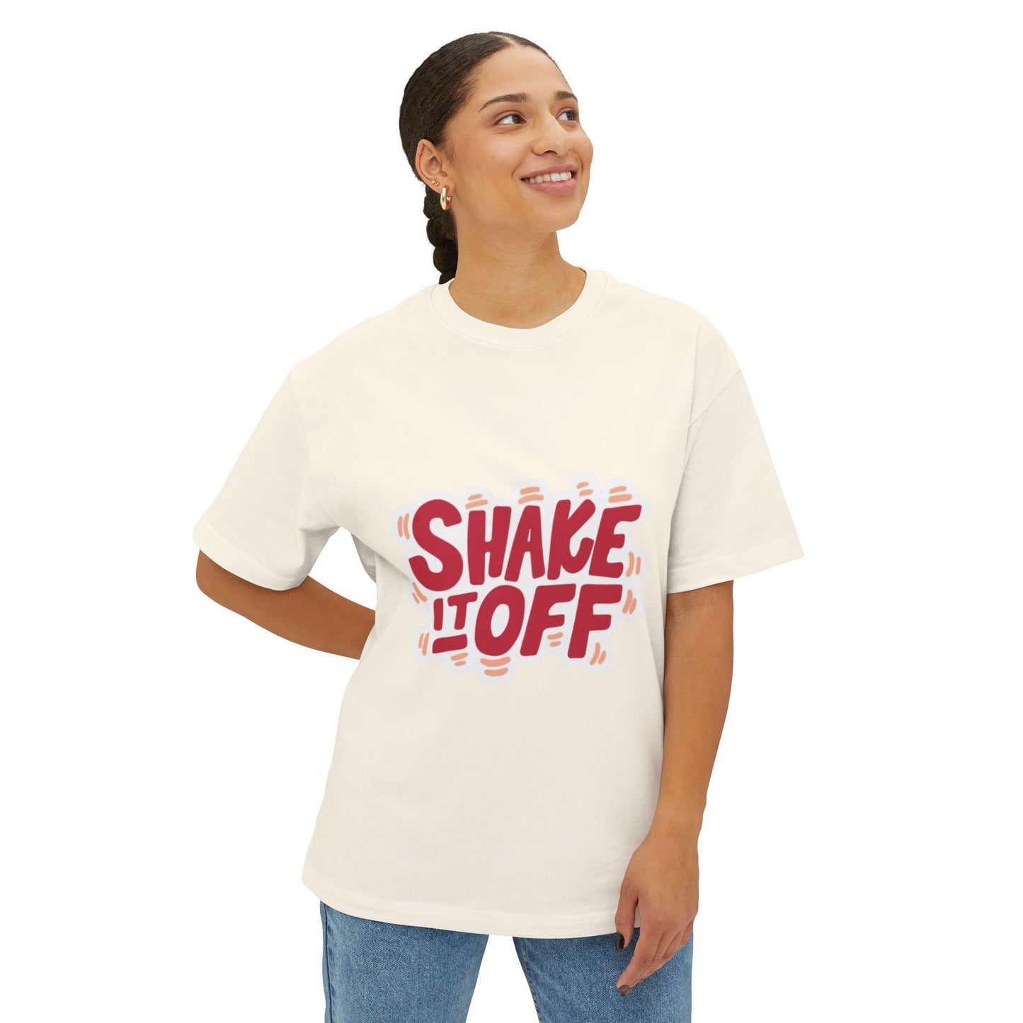 Swift Era Vibes Unisex Oversized Boxy Tee