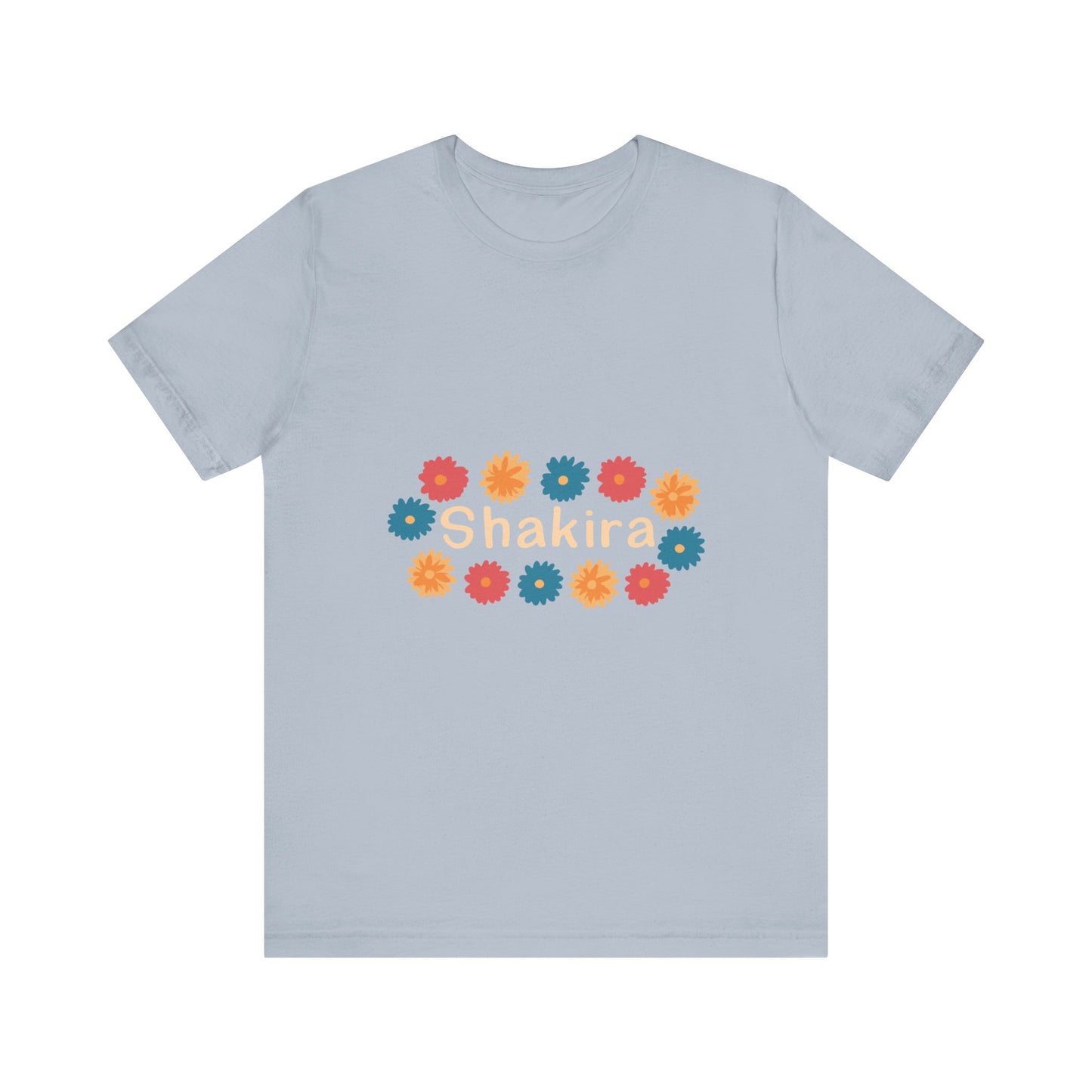 Retro Floral Groove Unisex jersey short sleeve tee