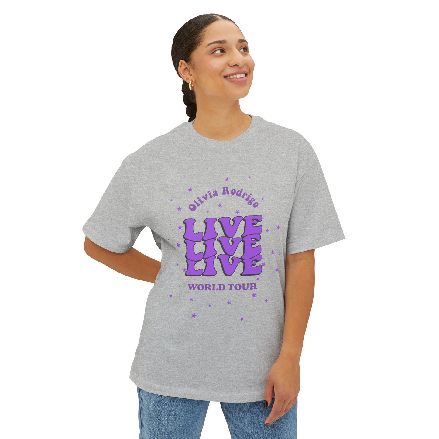 Olivia Rodrigo Live World Tour-Oversized Tee