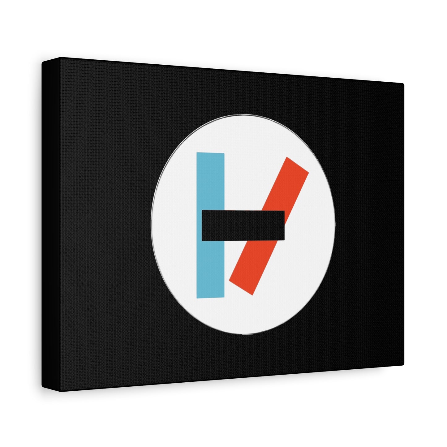 Circle Flame Matte Canvas