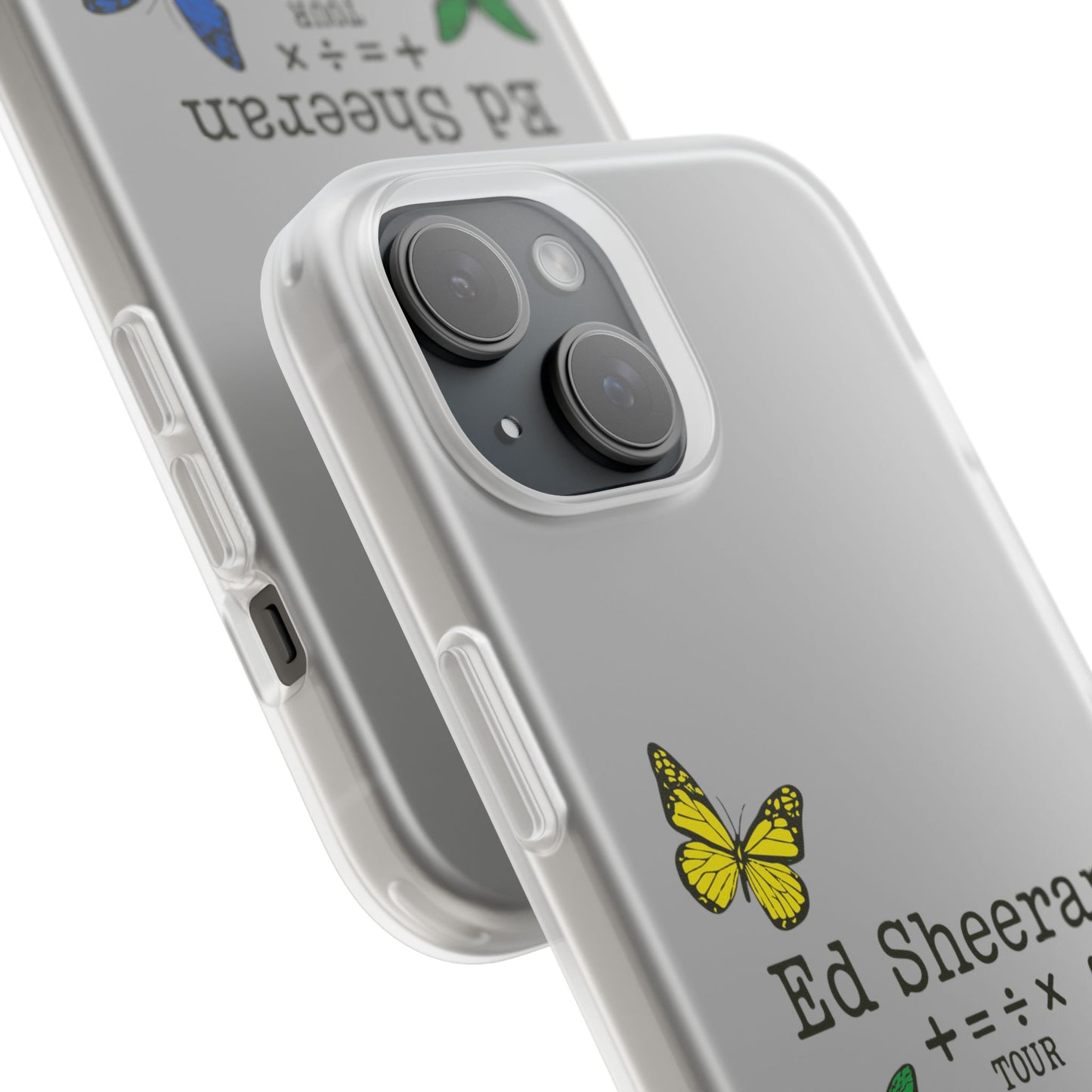 Flexi Case – Ed Sheeran butterfly edition (iPhone X–16 Pro Max)