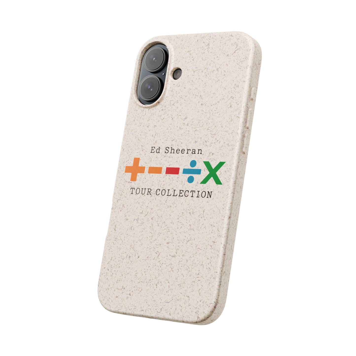 Biodegradable Cases for iPhone 12 to 16 Pro Max Showcasing – Ed Sheeran Edition