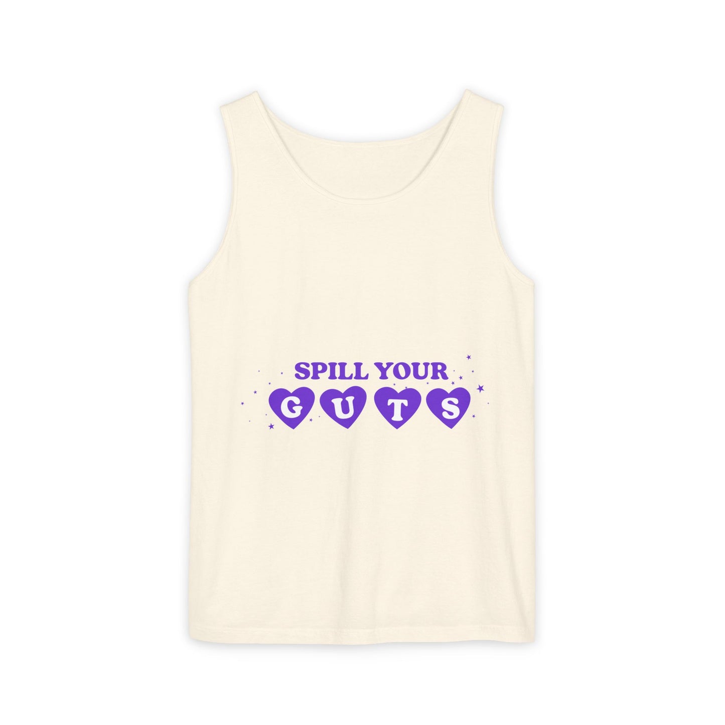 Spill Your Guts Heart-Dyed Tank Top