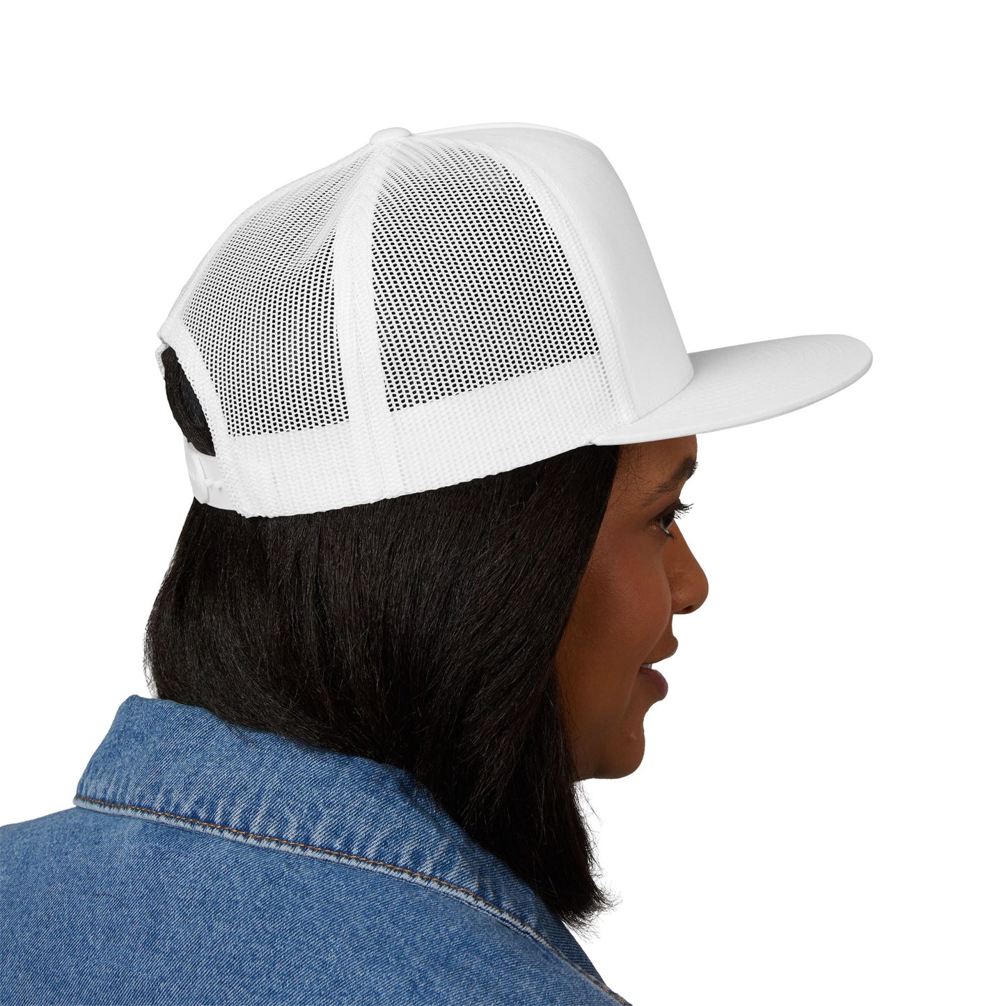 Grunge Angel Graffiti Trucker Cap