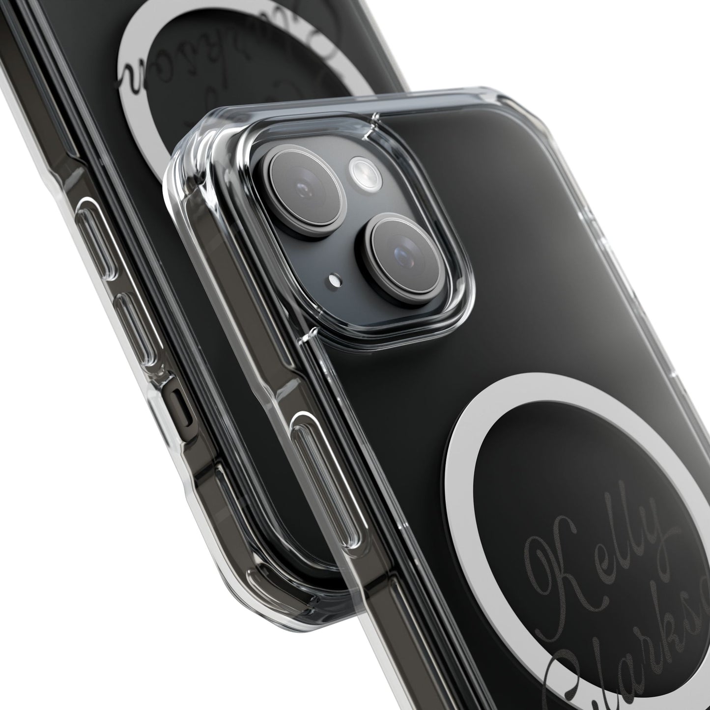 Vinyl Vibes & Good Times Magnetic clear Impact Case