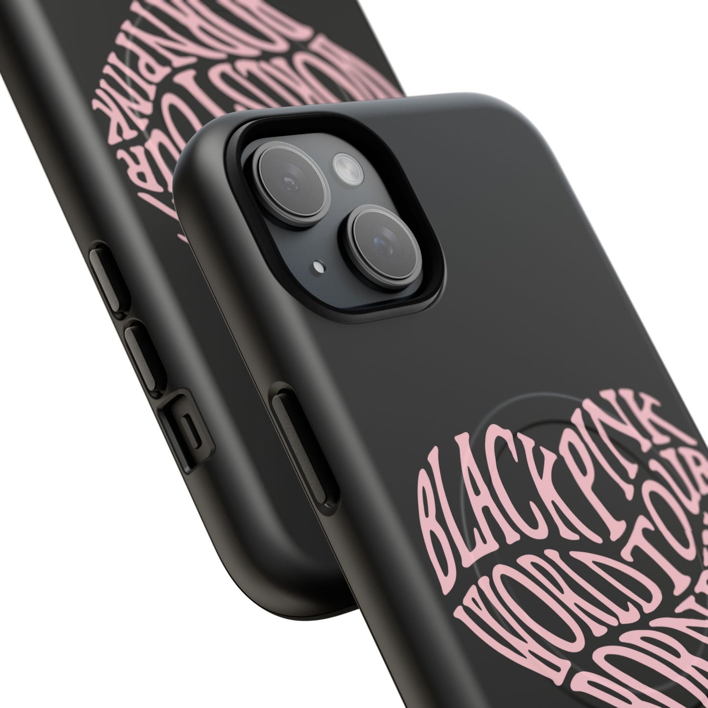 Iphone Born Pink Heart Typography - Tough Magnetic Phone Case