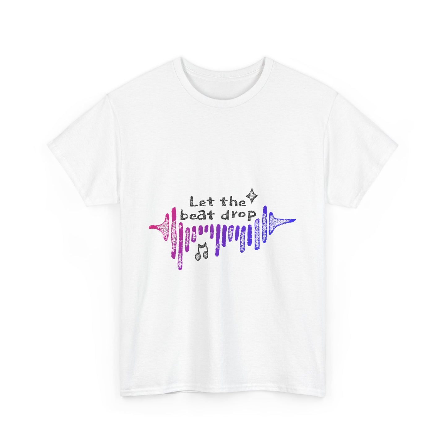 Bold Beats Visualizer Unisex Heavy cotton tee