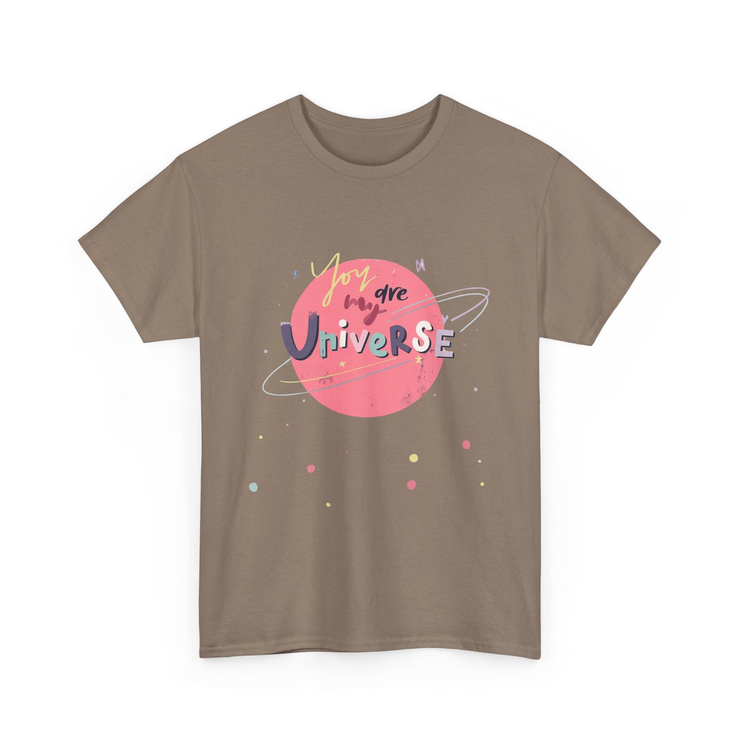 Pastel Planet & Universe Unisex Cotton Tee