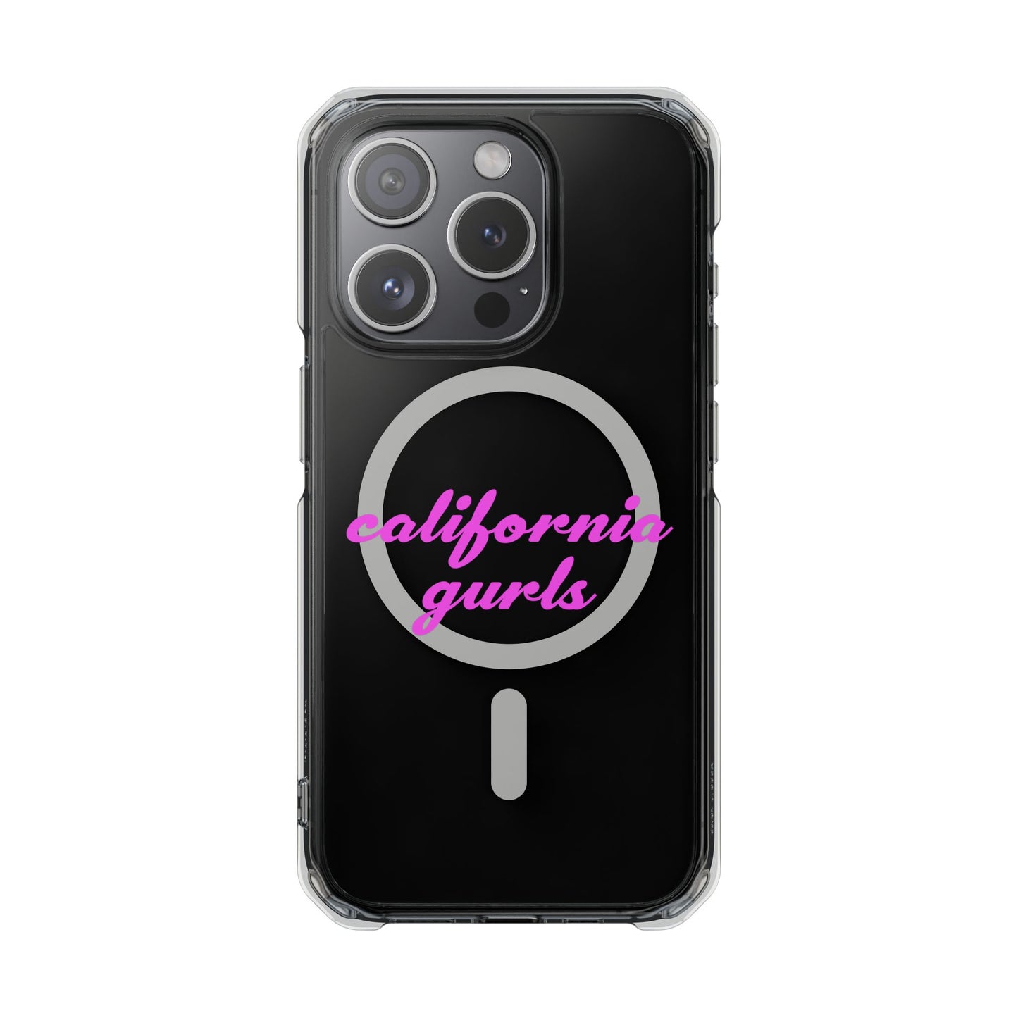California Script Magnetic Clear Impact cases