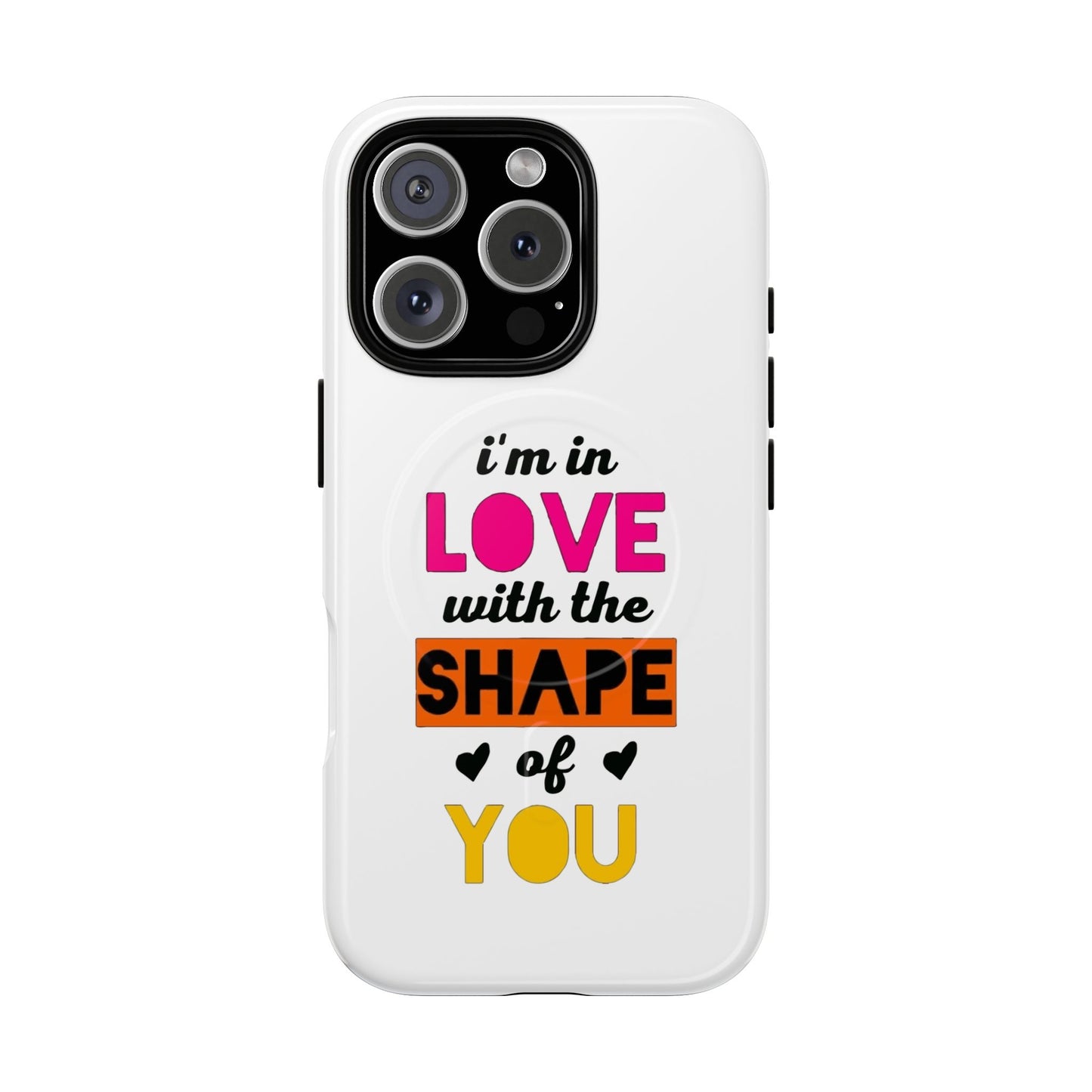 Orange Divide Symbol Tough Magnetic case