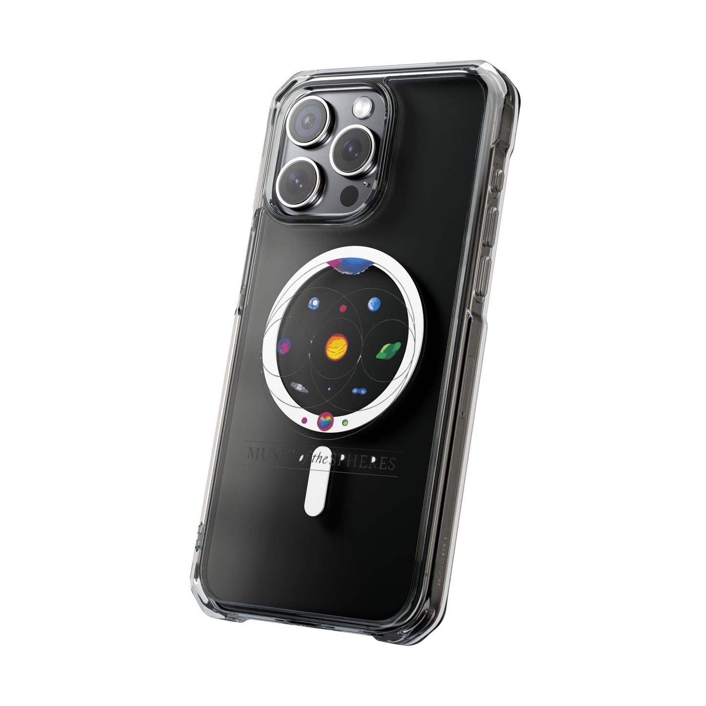 Colorful Planetary Orbit Diagram Magnetic Clear Impact case