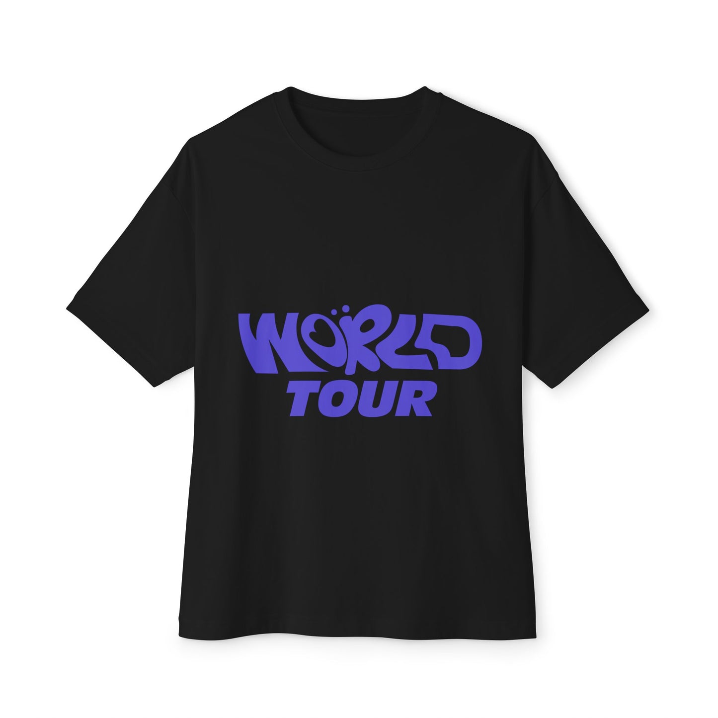 World Tour Bubble Letter-Oversized Tee