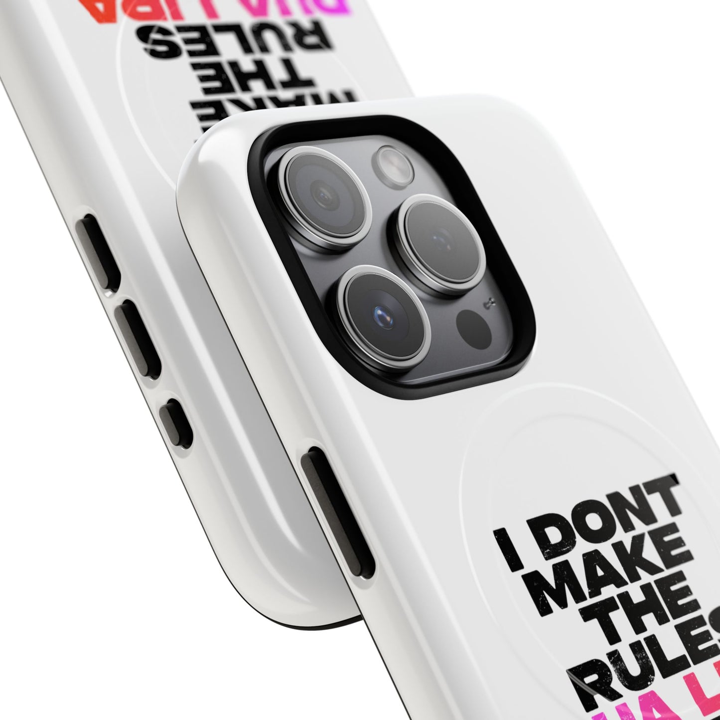 Retro Fade Letter Tough Magnetic Case